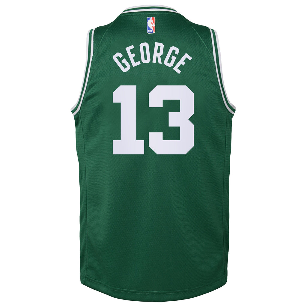 Paul George Boston Celtics Icon Edition Replica Jersey - Kelly Green - Kids