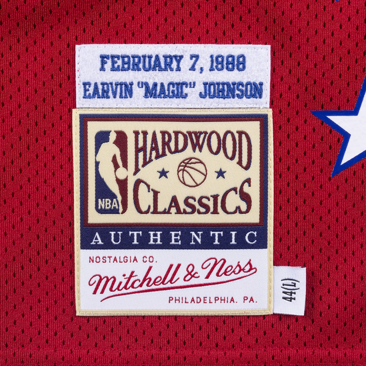 Magic Johnson Los Angeles Lakers 1988 All-Star West Authentic Jersey