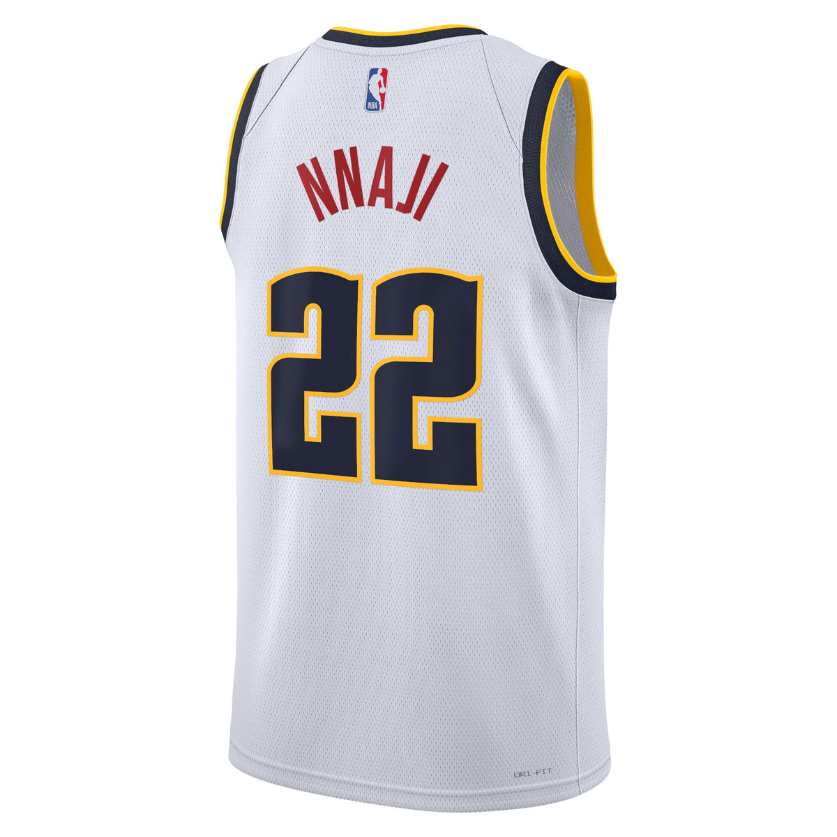 Zeke Nnaji Denver Nuggets Association Edition Swingman Jersey - White - Unisex