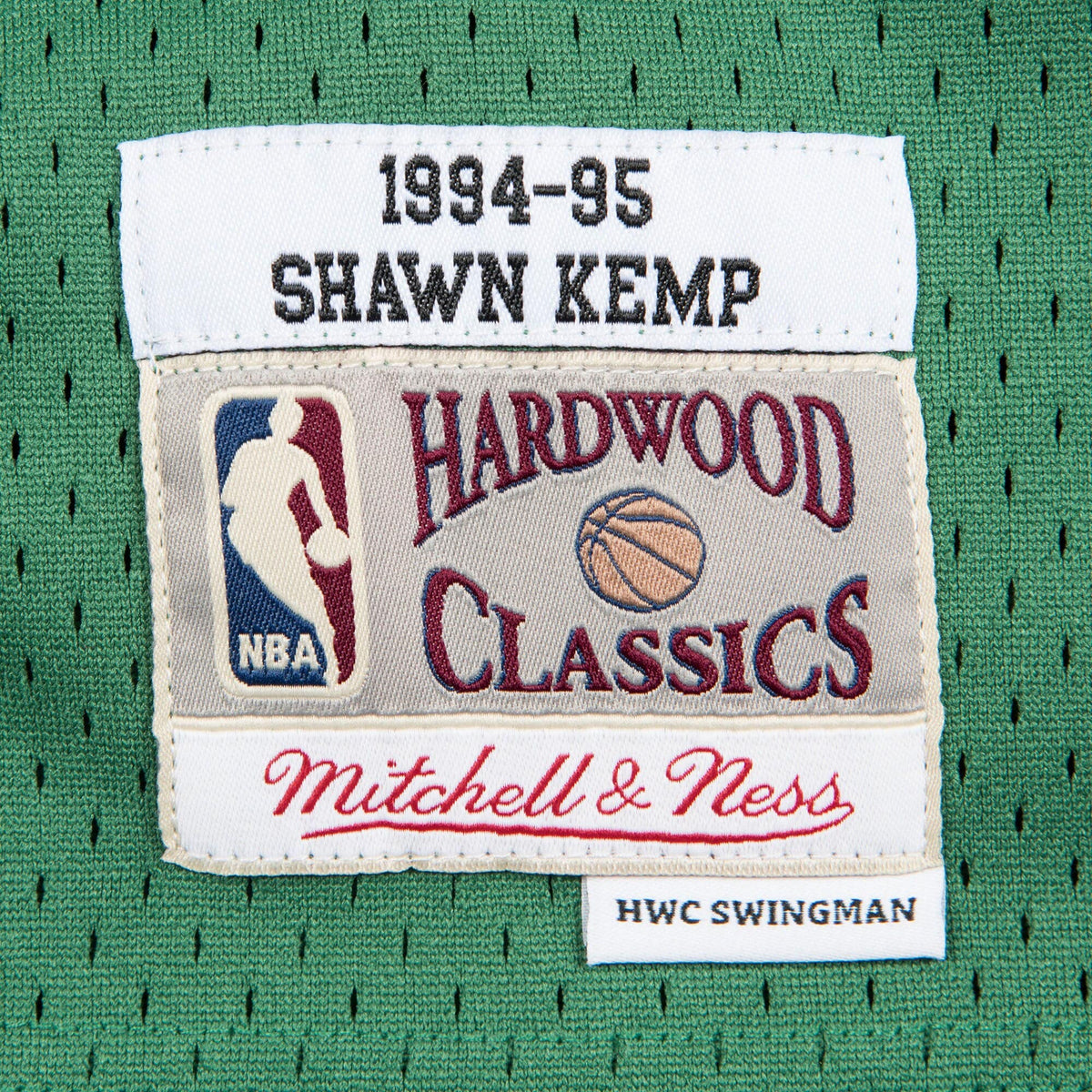 Shawn Kemp Seattle Supersonics Hardwood Classics Swingman Road Jersey - Mens