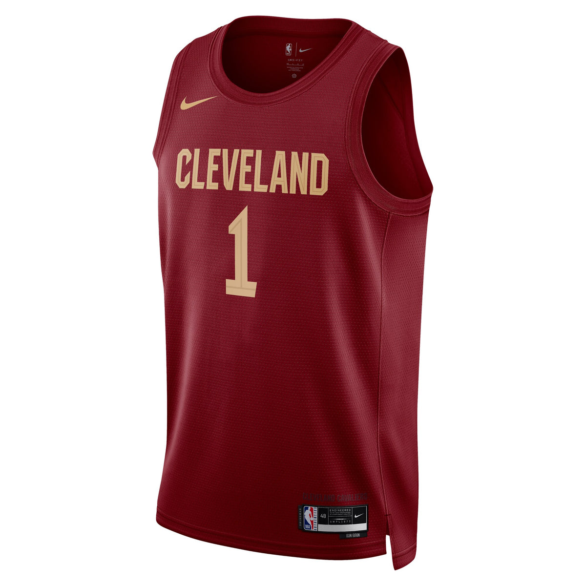 Max Strus Cleveland Cavaliers Icon Edition Swingman Jersey - Maroon - Unisex