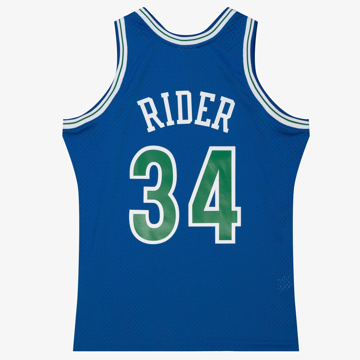 Isaiah Rider Jr Minnesota Timberwolves 1993 Dark Authentic Jersey - Midnight Blue