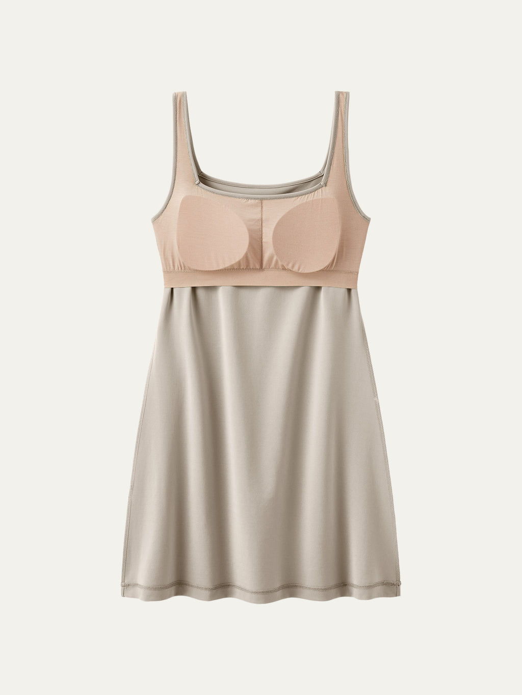Everyday Square Neck New Airy Brami Dress