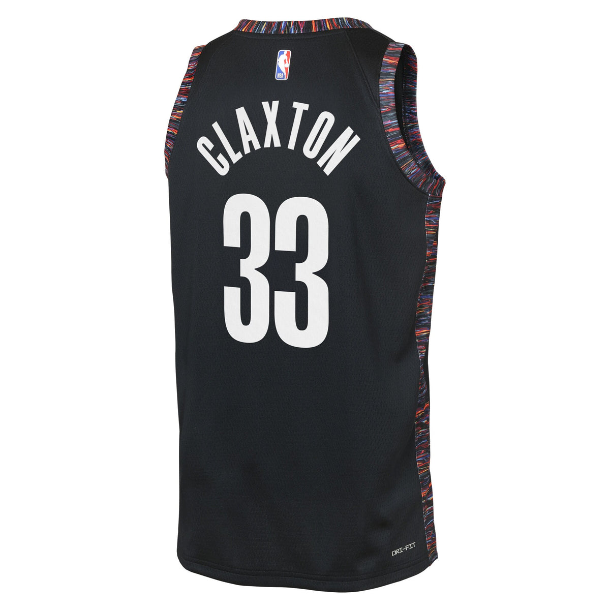 Nic Claxton Brooklyn Nets 2025/26 City Edition Swingman Jersey - Black - Youth