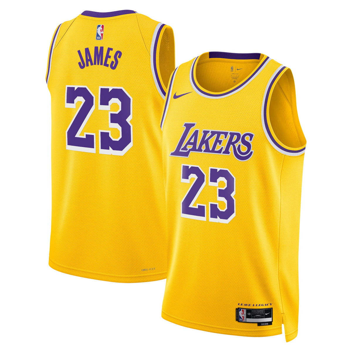 LeBron James Los Angeles Lakers Swingman Icon Jersey - Mens