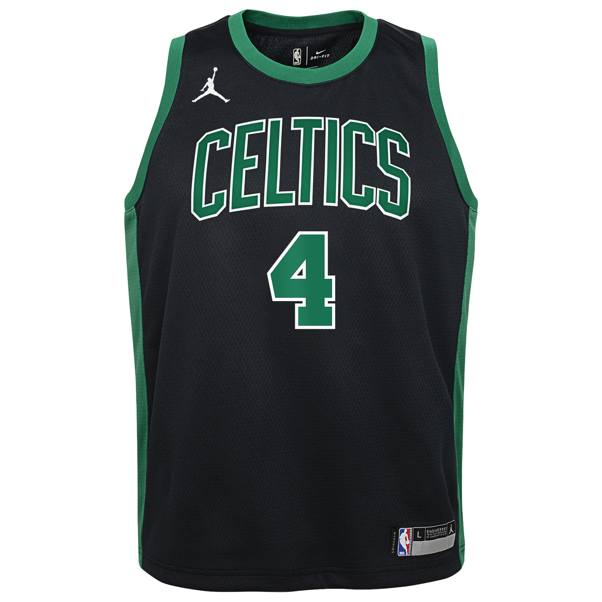 Mitchell Robinson Boston Celtics Statement Edition Swingman Jersey - Black - Youth