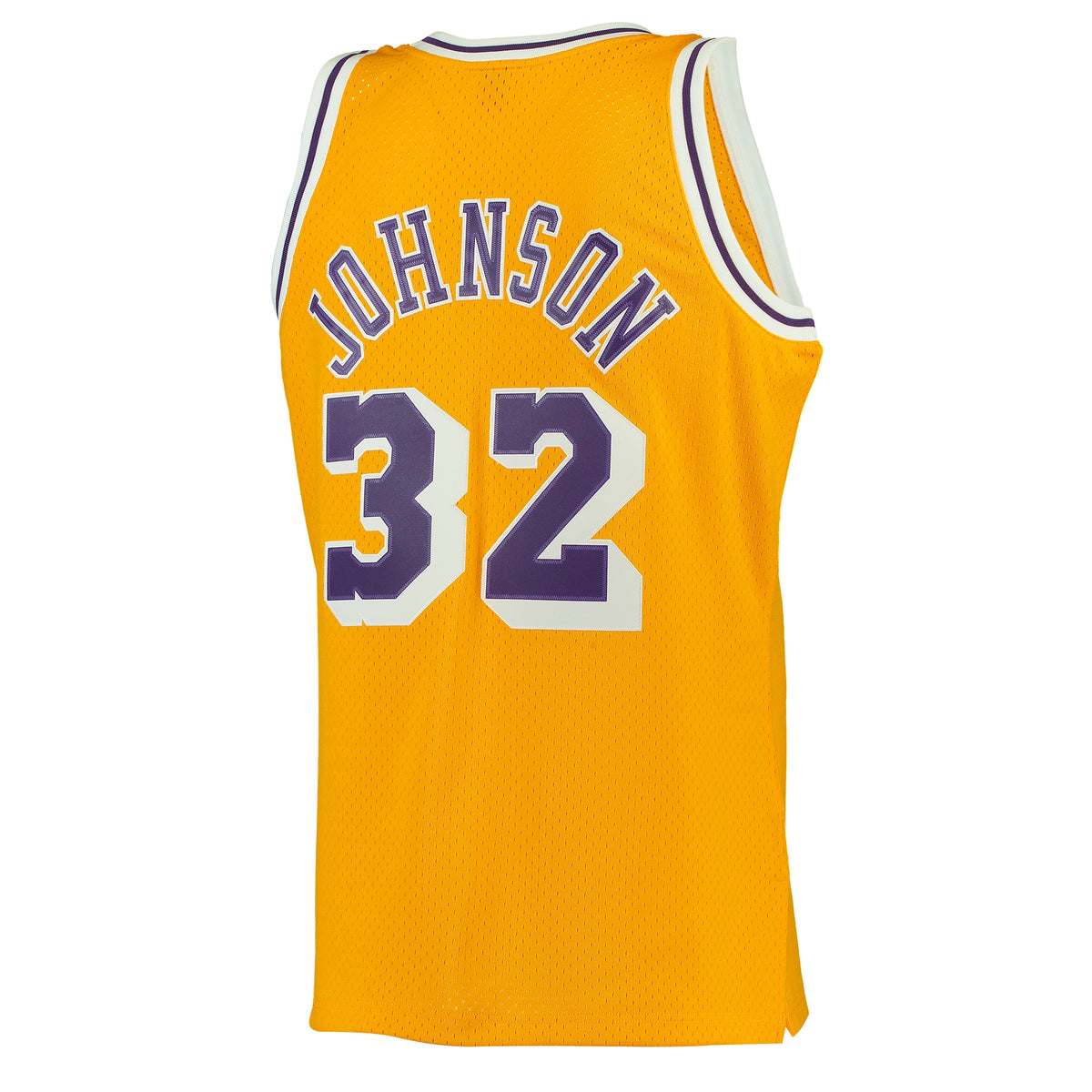 Magic Johnson Los Angeles Lakers 1984-85 Hardwood Classics Swingman Jersey - Mens