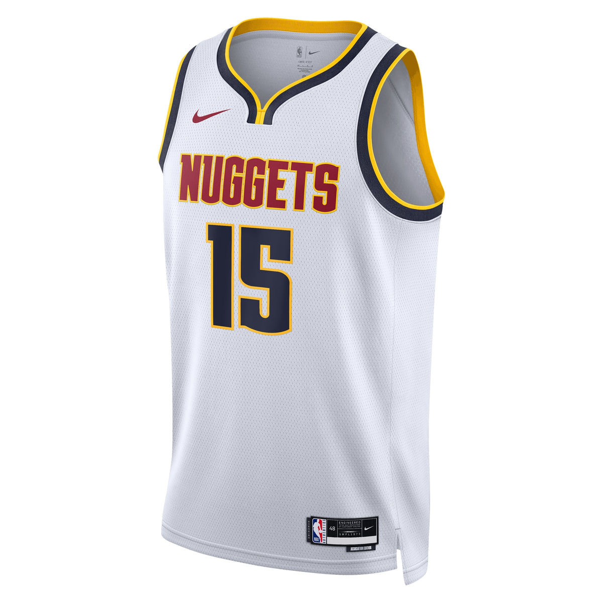 Nikola Jokić Denver Nuggets Swingman Association Jersey - White - Youth