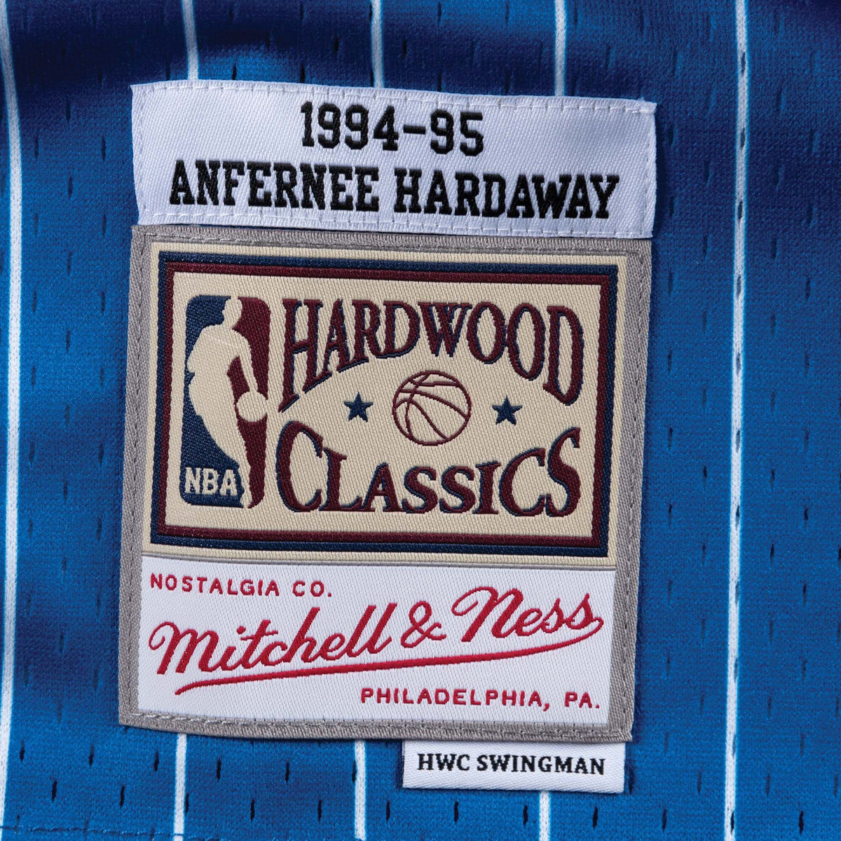 Anfernee Hardaway Orlando Magic Hardwood Classics Road Jersey - Mens