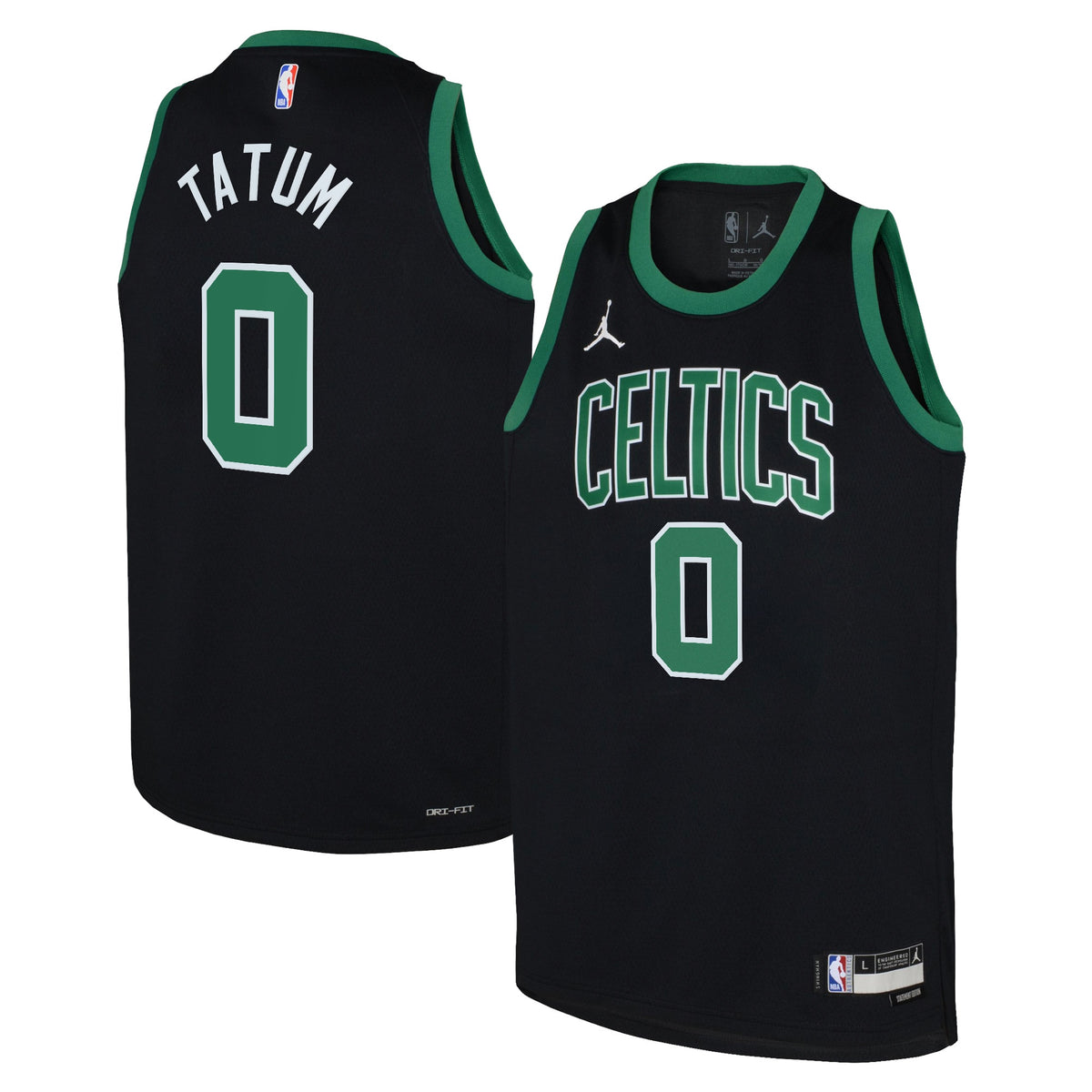 Jayson Tatum Boston Celtics Statement Edition Swingman Jersey - Black - Youth