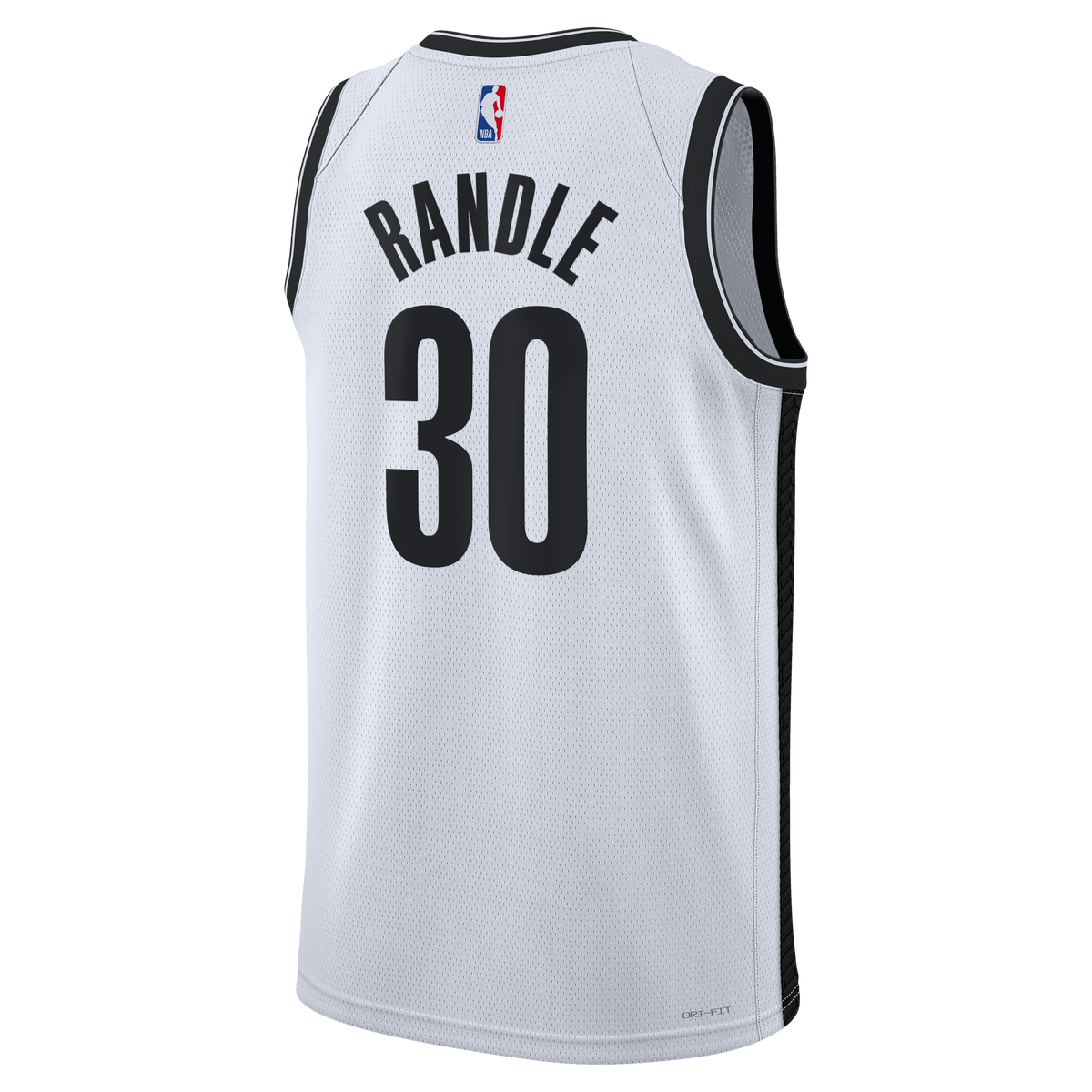 Julius Randle Brooklyn Nets Association Edition Swingman Jersey - White - Unisex