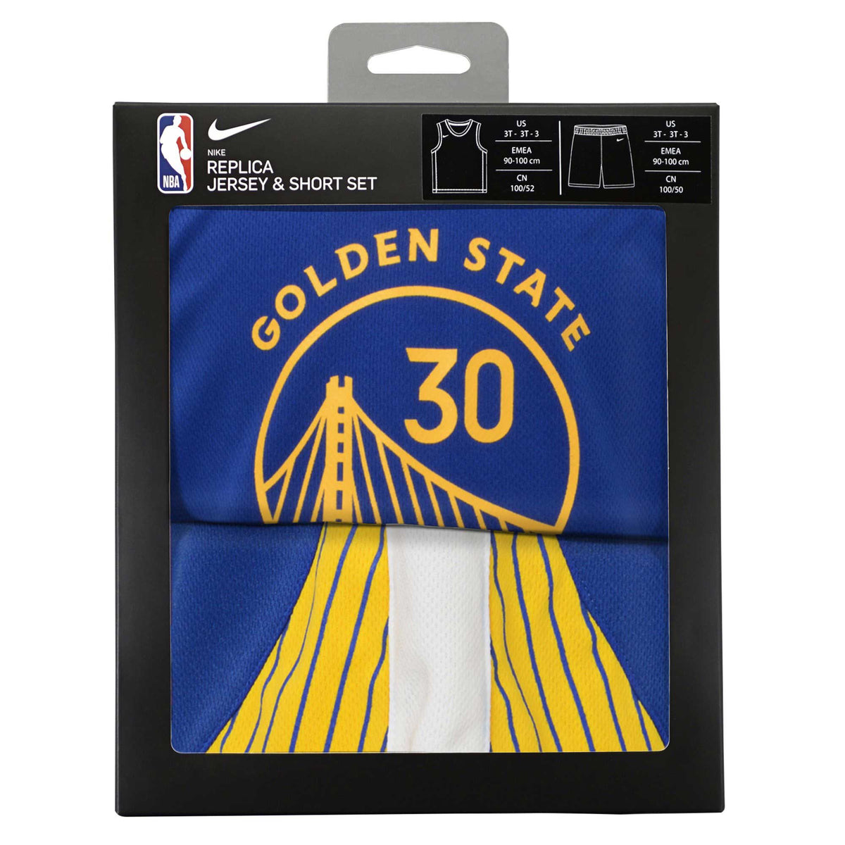 Stephen Curry Golden State Warriors Replica Icon Jersey - Infant