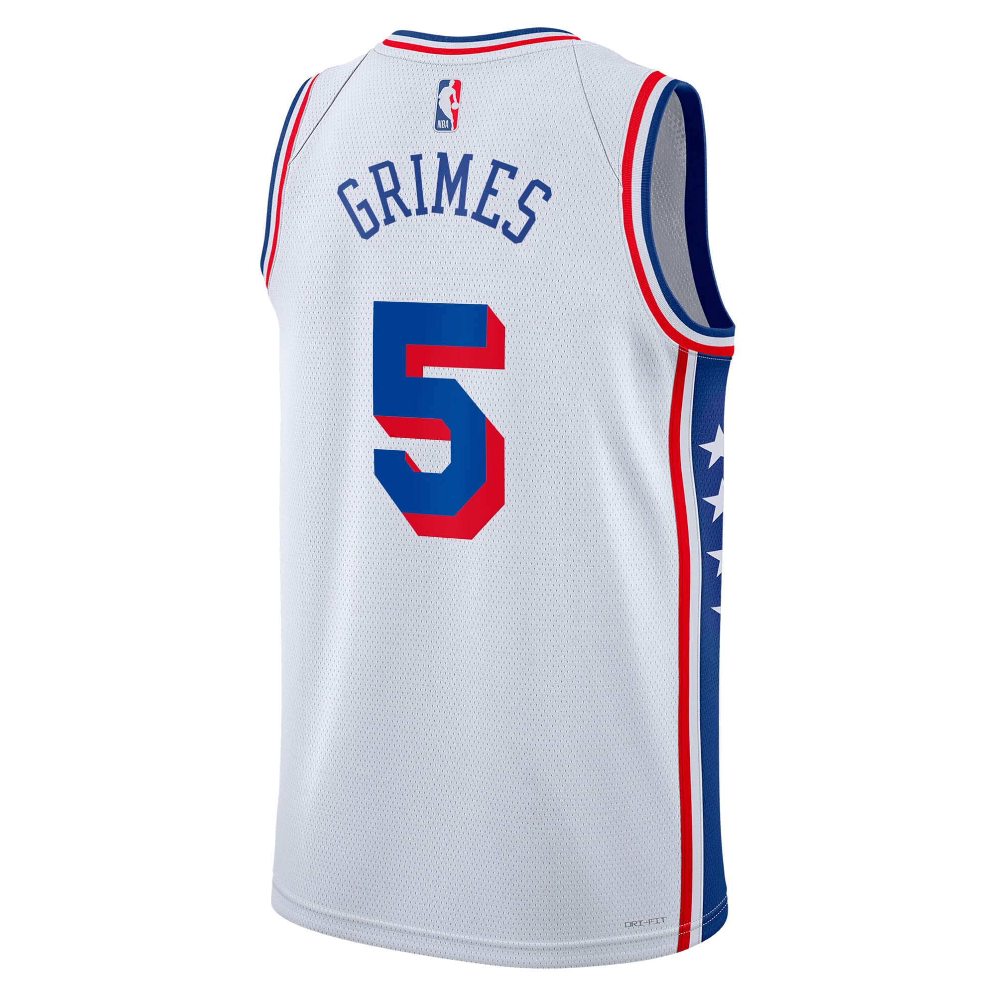 Quentin Grimes Philadelphia 76ers Association Edition Swingman Jersey - White - Unisex