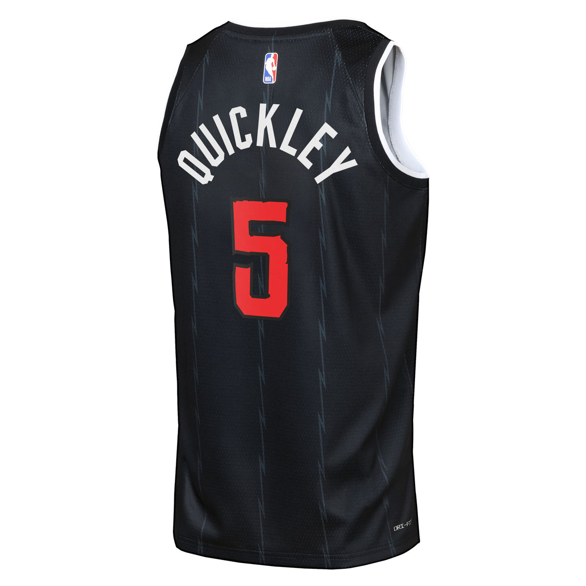 Immanuel Quickley Toronto Raptors 2025/26 City Edition Swingman Jersey - Black - Youth