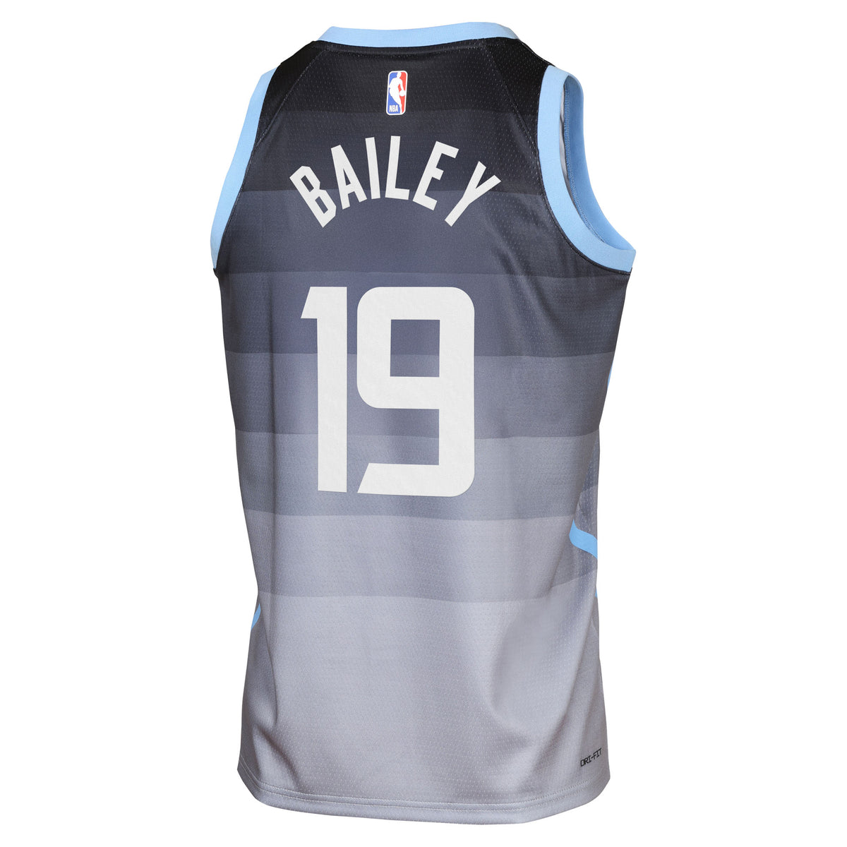 Ace Bailey Utah Jazz 2025/26 City Edition Swingman Jersey - Gray - Youth