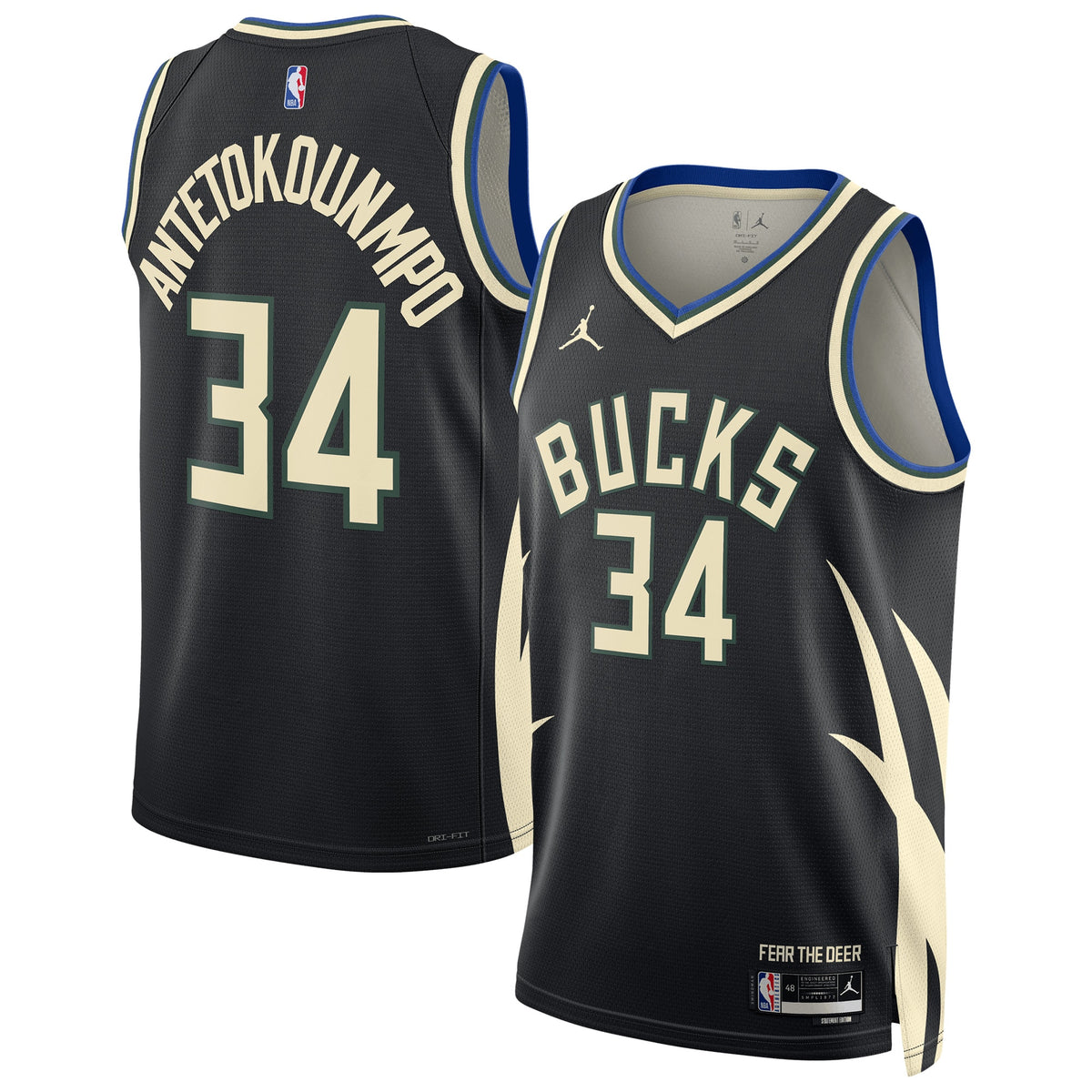 Giannis Antetokounmpo Milwaukee Bucks Dri-FIT Swingman Jersey - Mens