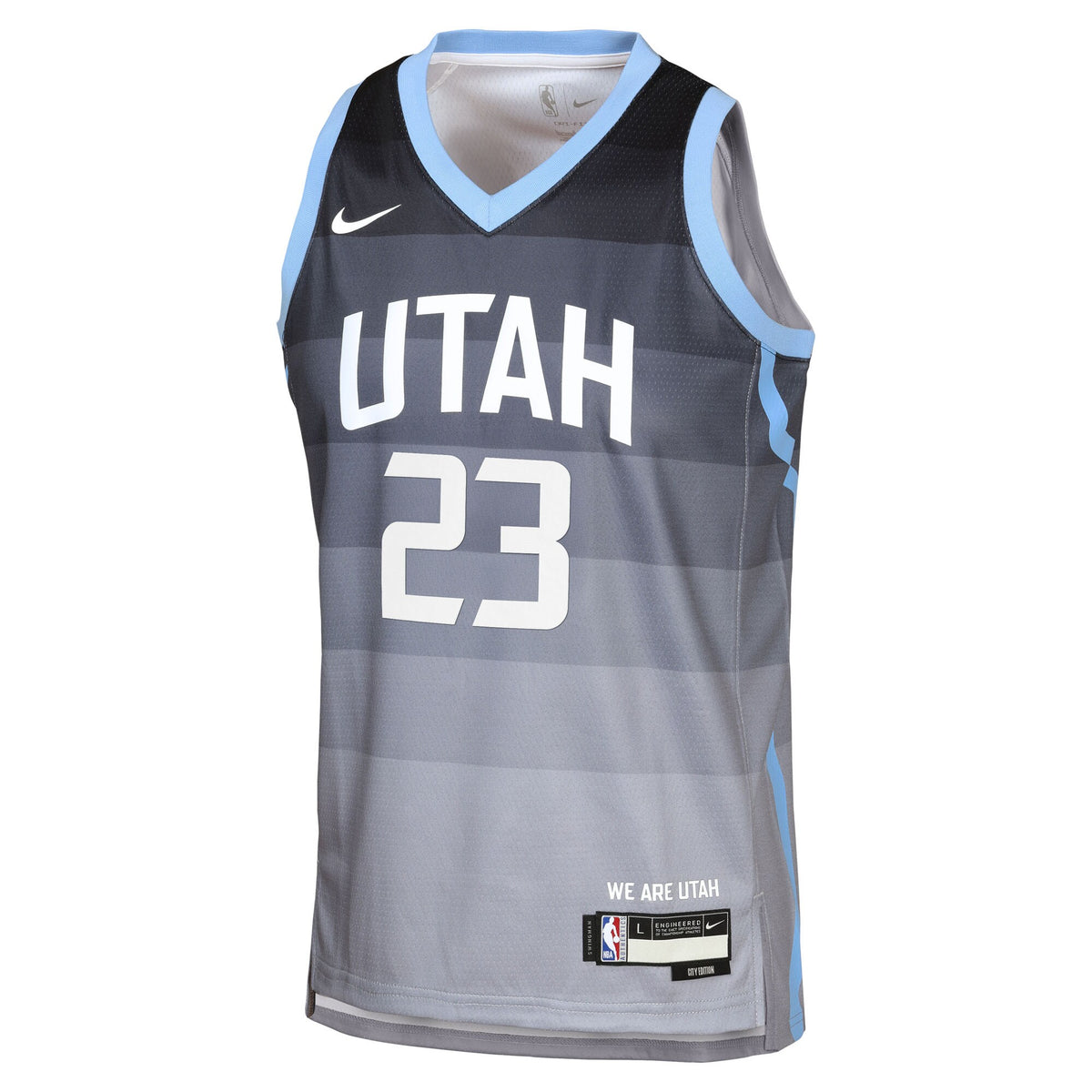 Lauri Markkanen Utah Jazz 2025/26 City Edition Swingman Jersey - Gray - Youth