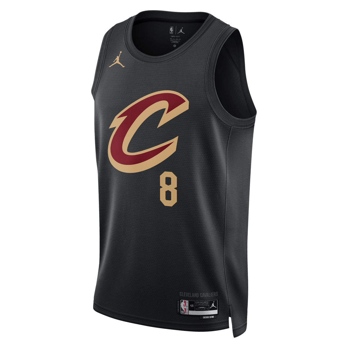 Dennis Schröder Cleveland Cavaliers Statement Edition Swingman Jersey - Black - Unisex