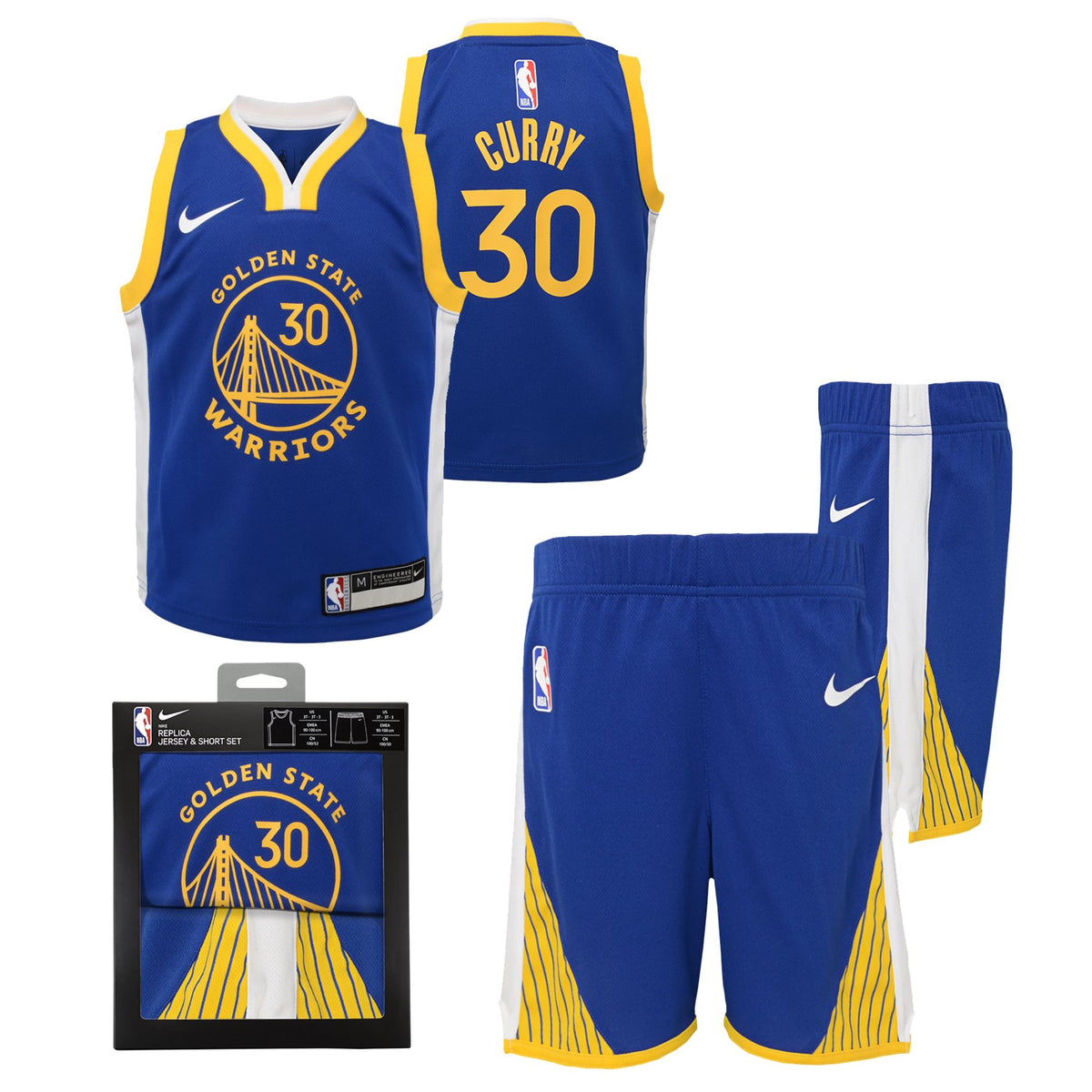 Stephen Curry Golden State Warriors Replica Icon Jersey - Infant