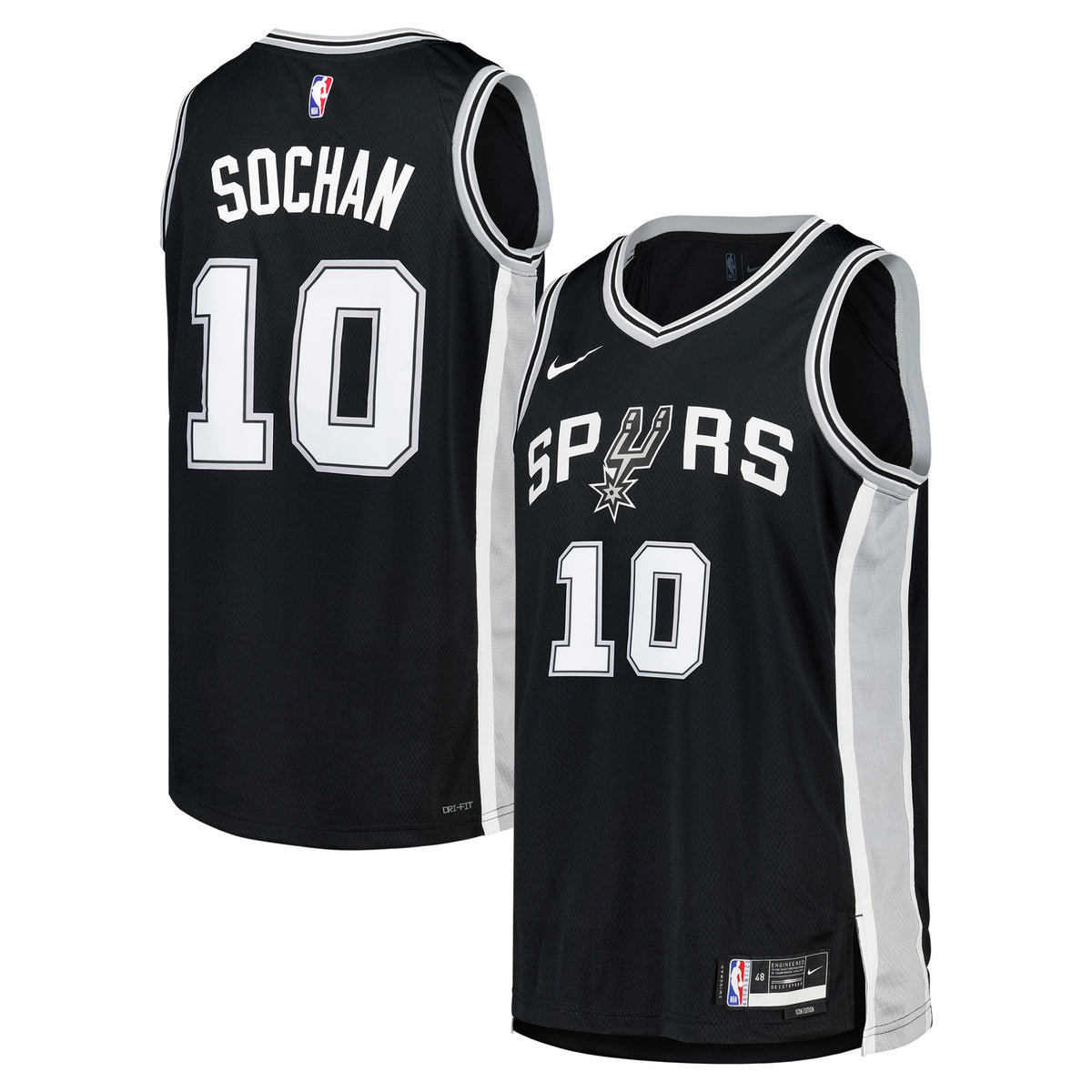 Jeremy Sochan San Antonio Spurs Icon Jersey - Unisex