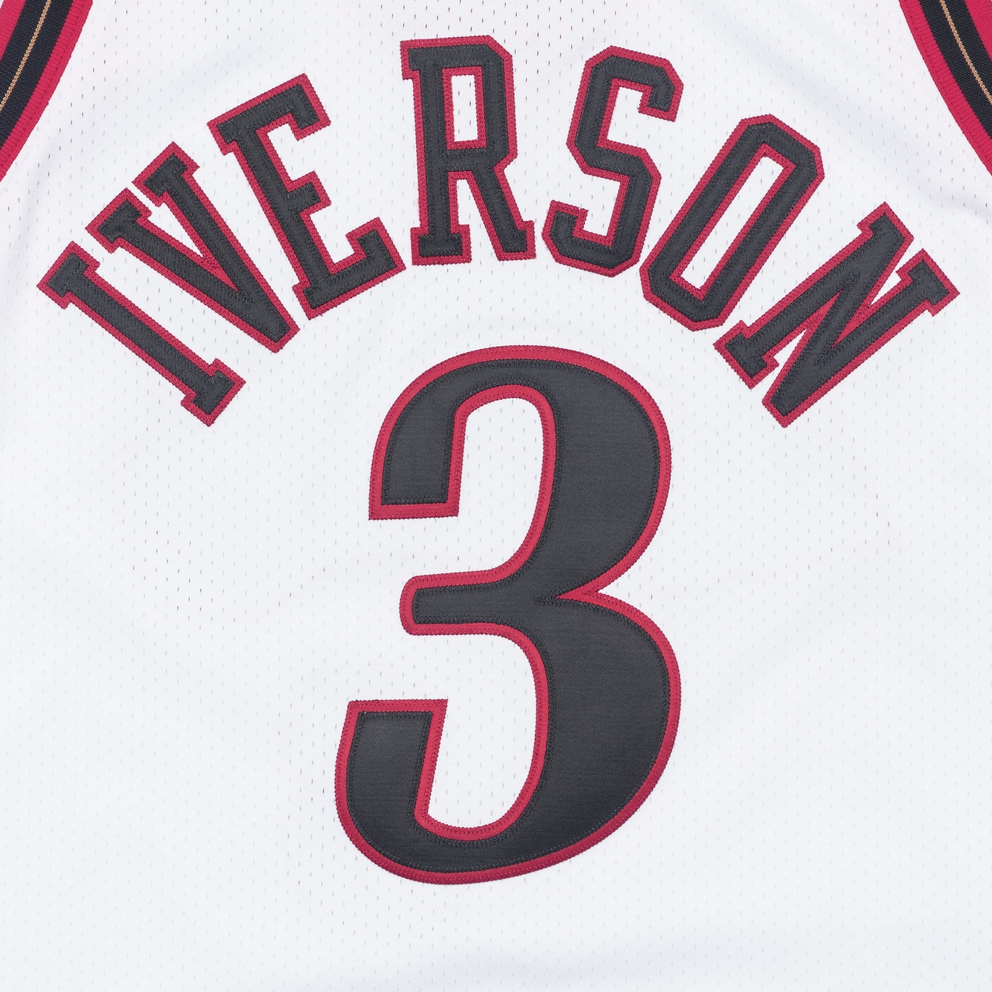 Allen Iverson Philadelphia 76ers 1997 Authentic Jersey - White