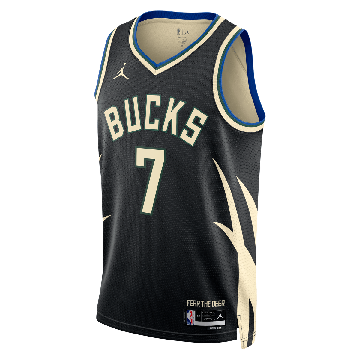 Kevin Porter Jr. Milwaukee Bucks Statement Edition Swingman Jersey - Hunter Green - Unisex