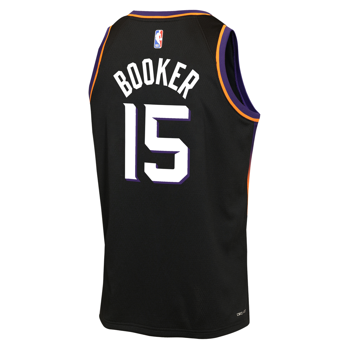 Devin Booker Phoenix Suns Statement Edition Jersey - Black - Youth
