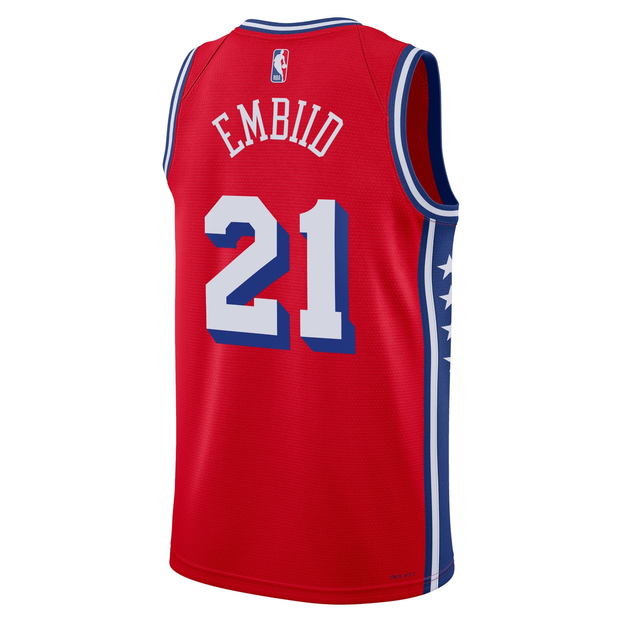Joel Embiid Philadelphia 76ers Statement Edition Swingman Jersey - Red - Unisex