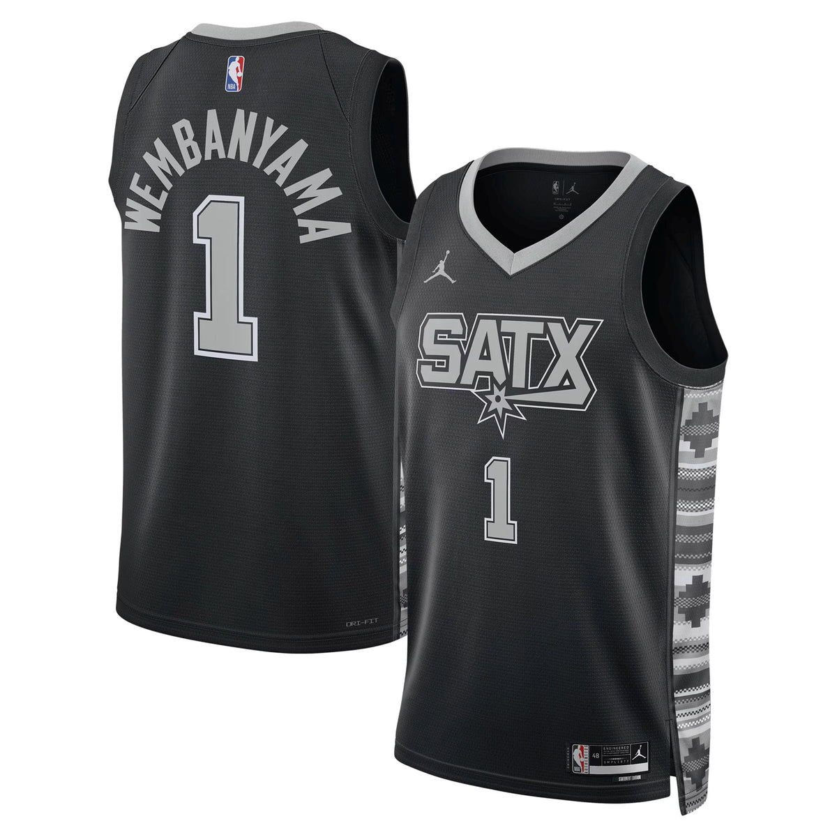 Victor Wembanyama San Antonio Spurs Statement Edition Swingman Jersey - Unisex