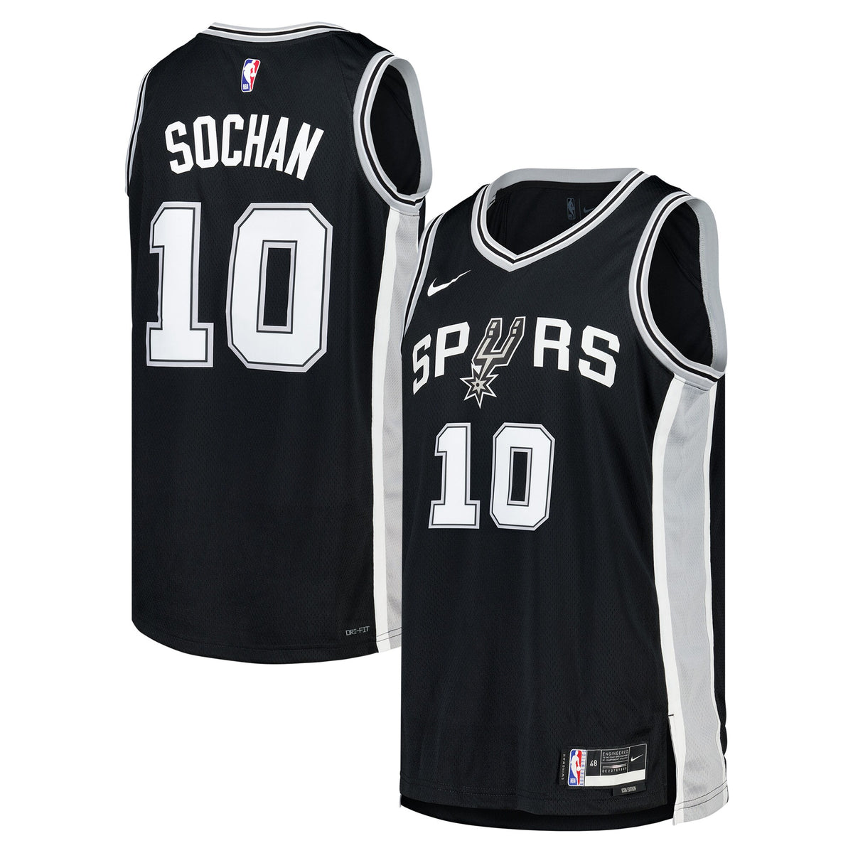 Jeremy Sochan San Antonio Spurs Icon Jersey - Unisex