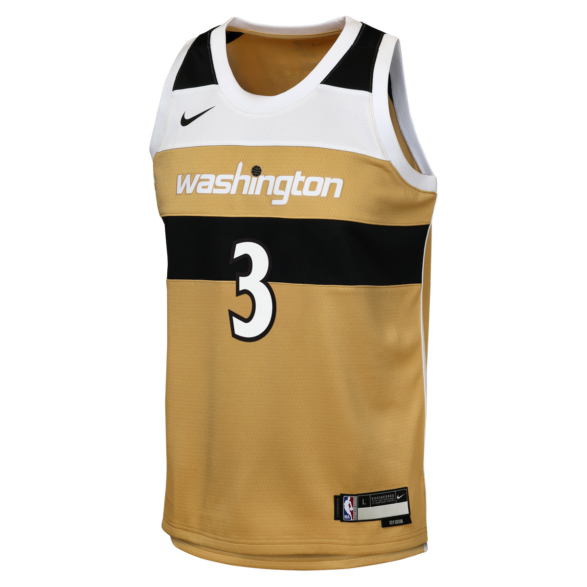 Trae Young Washington Wizards 2025/26 City Edition Swingman Jersey - Tan - Youth