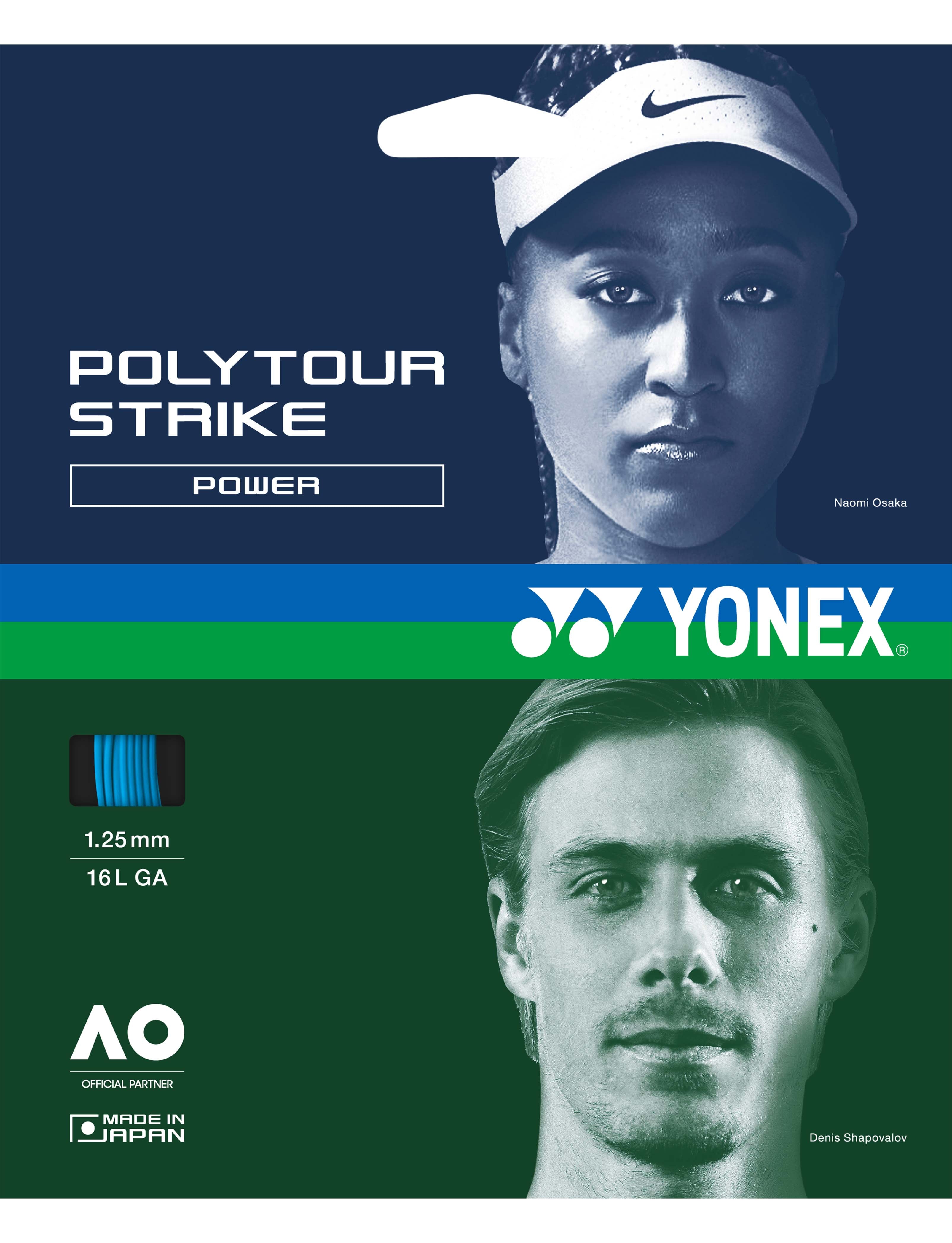 Yonex POLYTOUR STRIKE 125 - SET