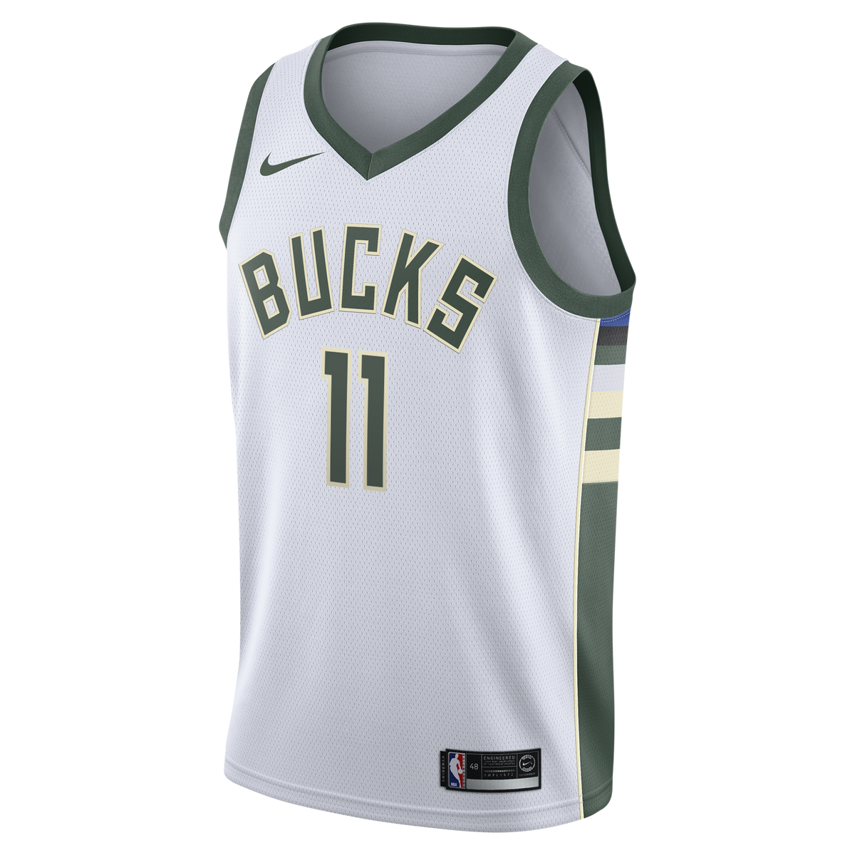 Tyler Herro Milwaukee Bucks Association Edition Swingman Jersey - White - Youth