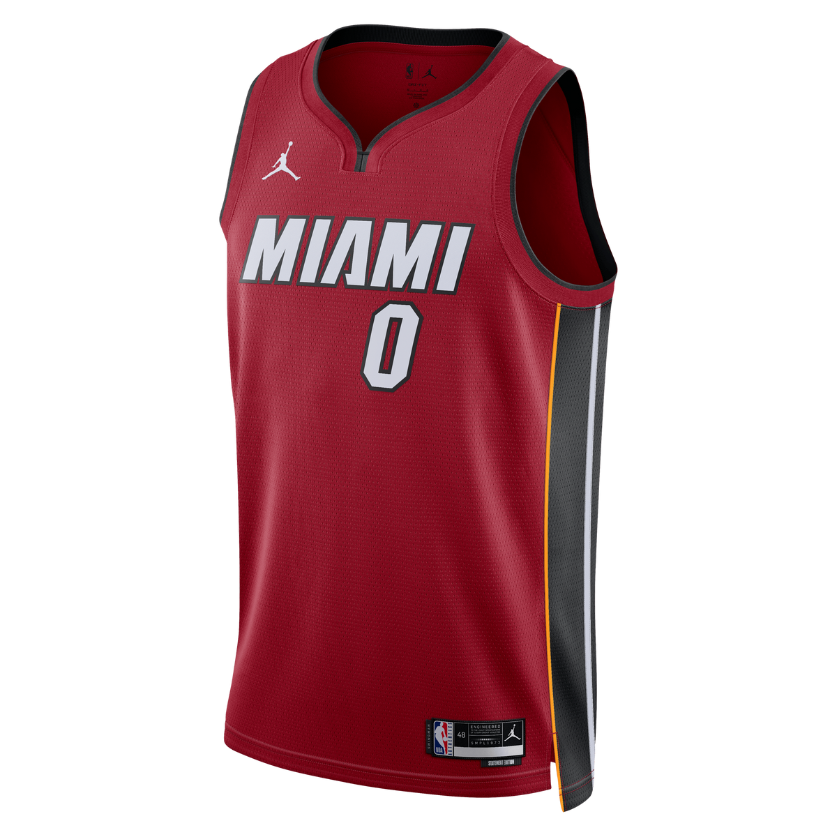 Simone Fontecchio Miami Heat Statement Edition Swingman Jersey - Red - Unisex