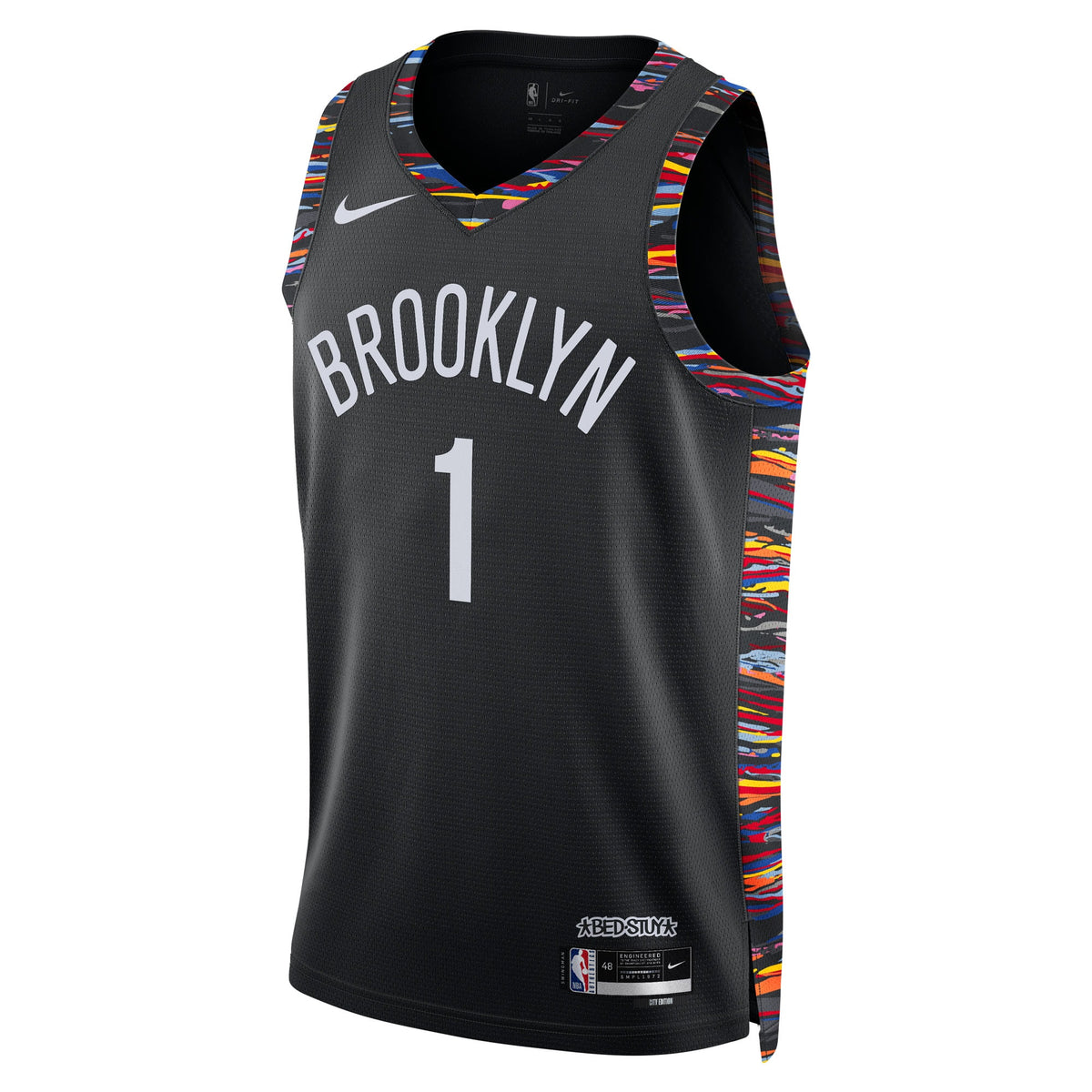 Ziaire Williams Brooklyn Nets 2025/26 City Edition Swingman Jersey - Black - Unisex