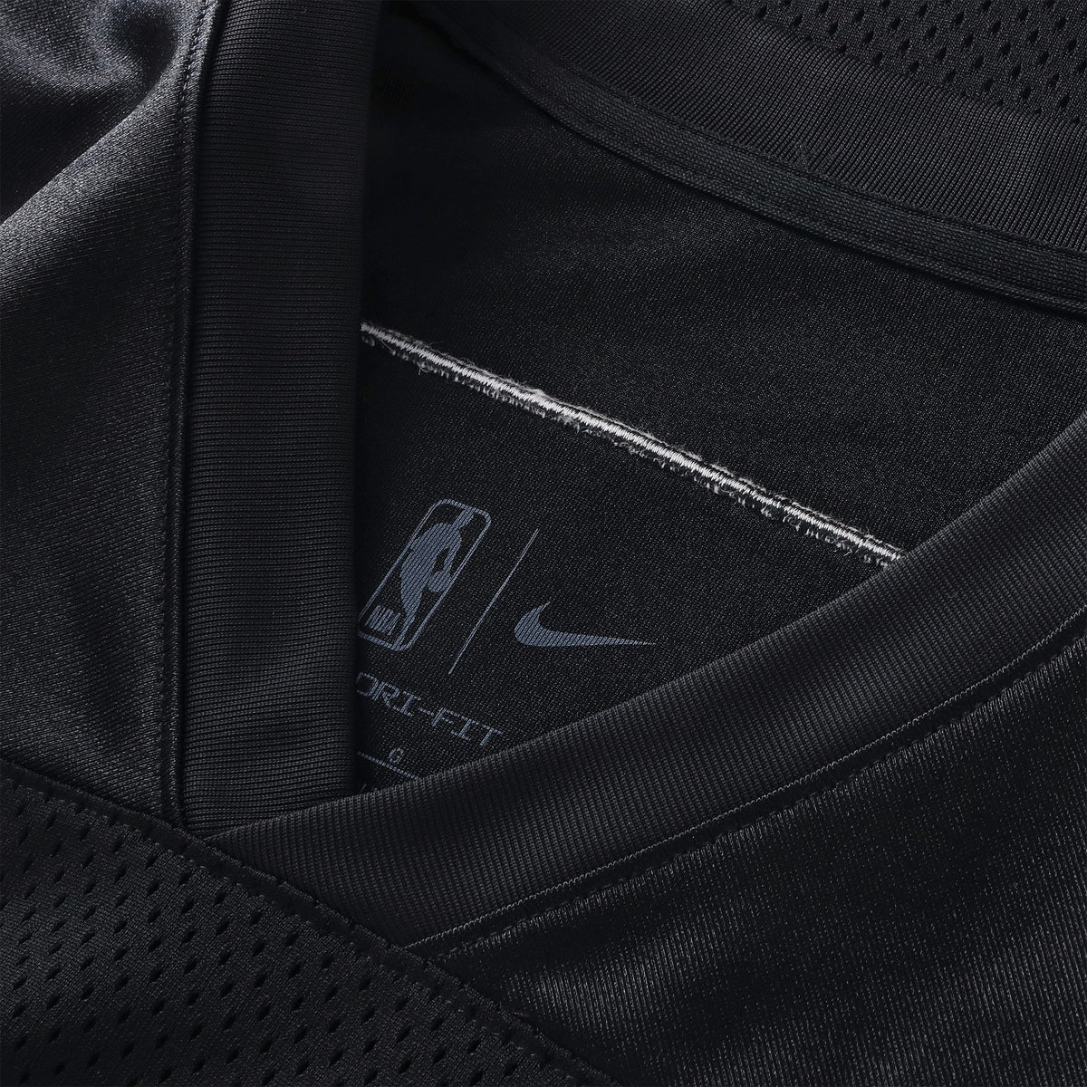 Los Angeles Lakers Courtside Football Jersey - Black - Mens