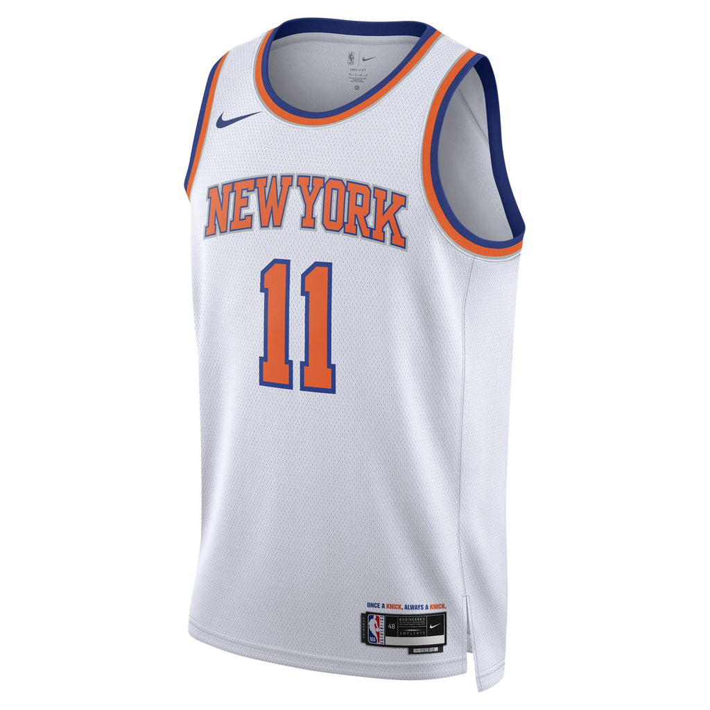 Jalen Brunson New York Knicks Swingman Association Jersey - Unisex