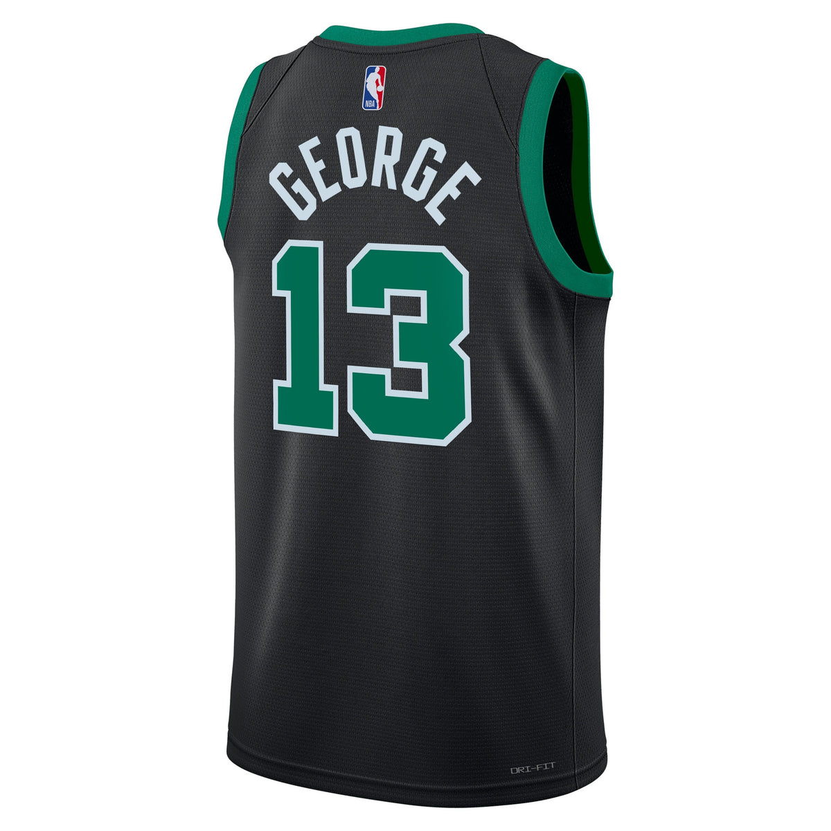Paul George Boston Celtics Statement Edition Swingman Jersey - Black - Unisex