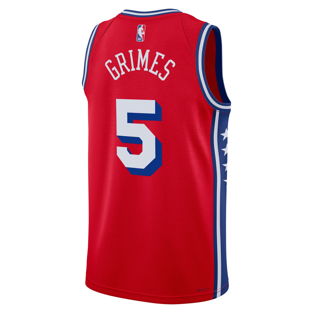 Quentin Grimes Philadelphia 76ers Statement Edition Swingman Jersey - Red - Unisex
