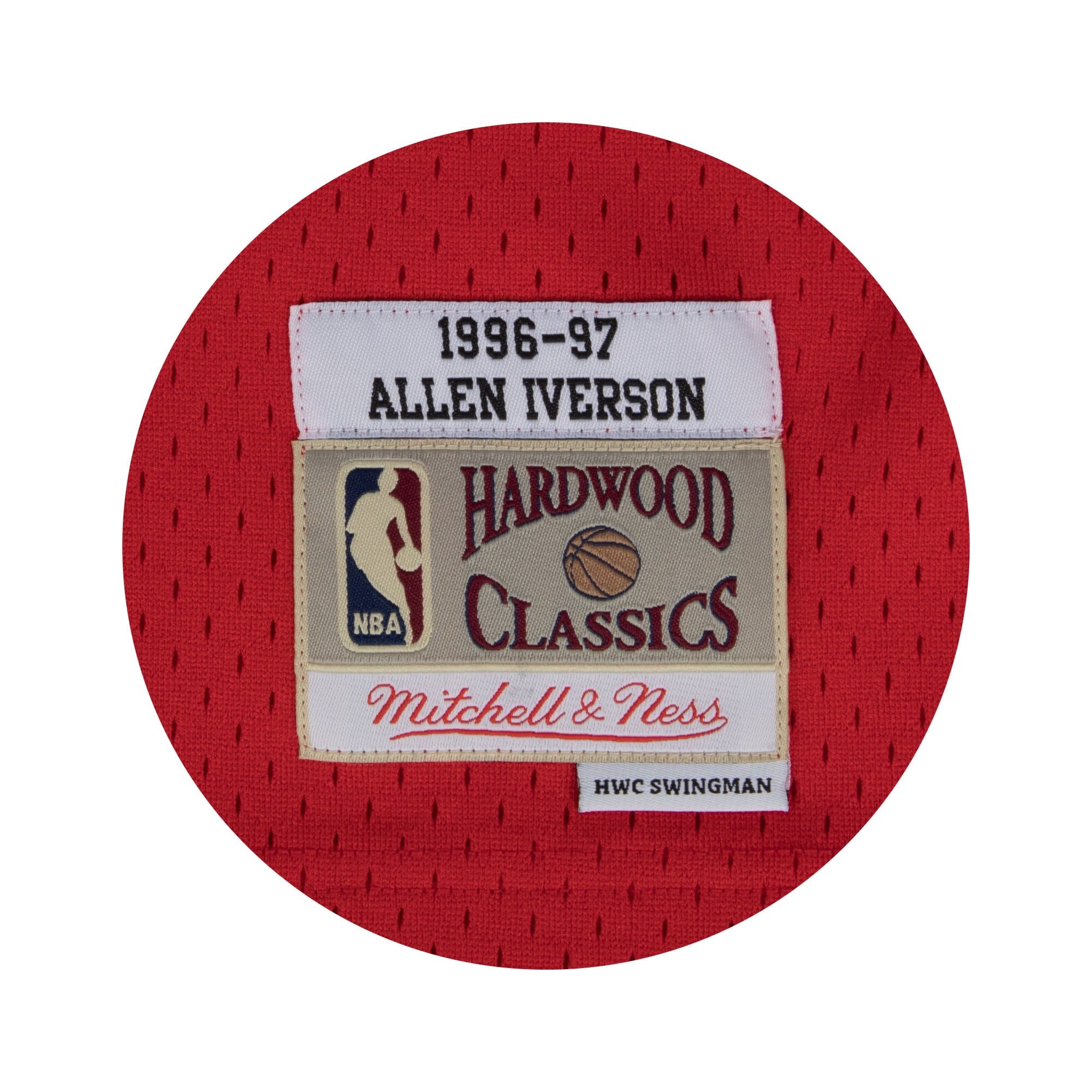 Allen Iverson Philadelphia 76ers 1996-97 Swingman Road Jersey