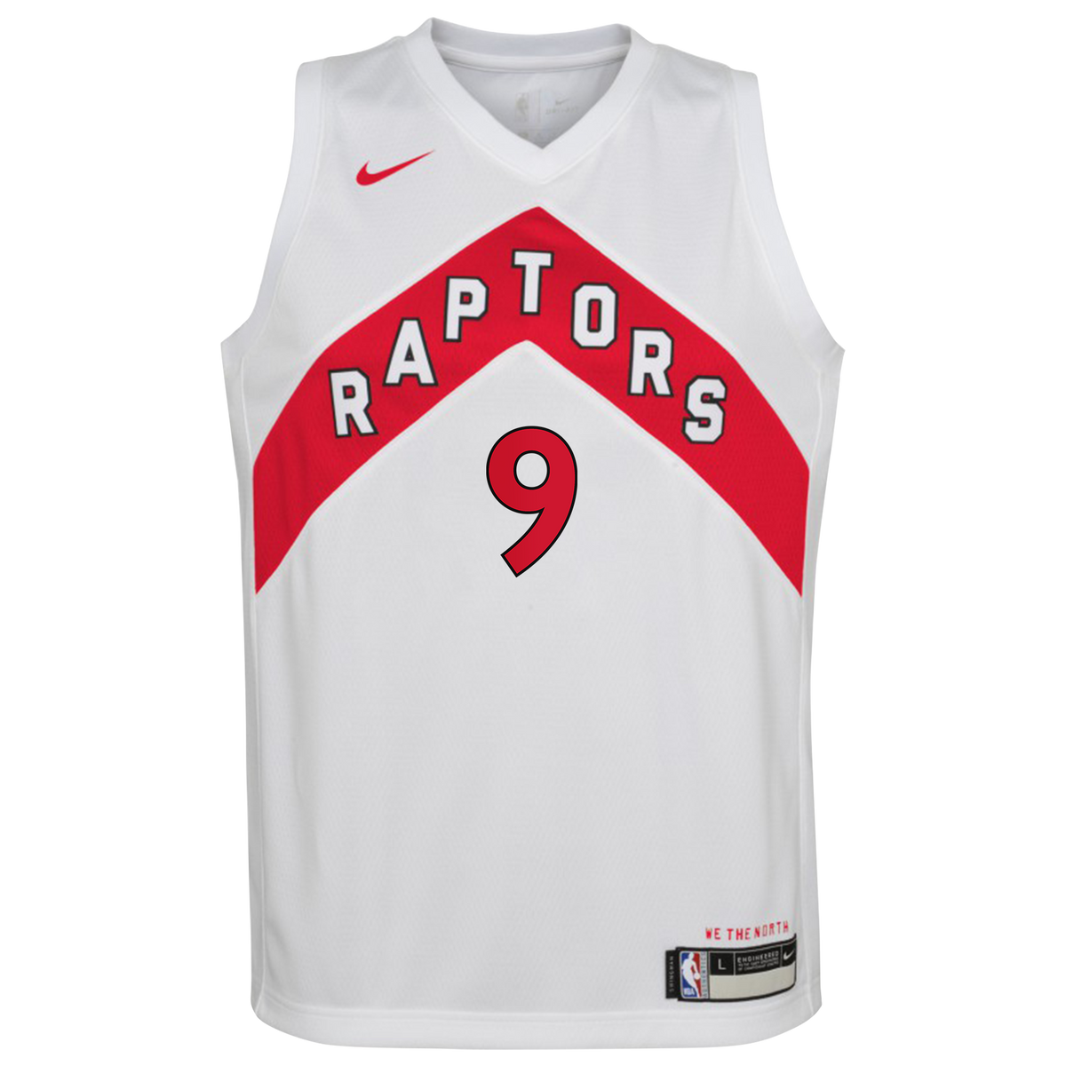 RJ Barrett Toronto Raptors Association Edition Swingman Jersey - White - Youth