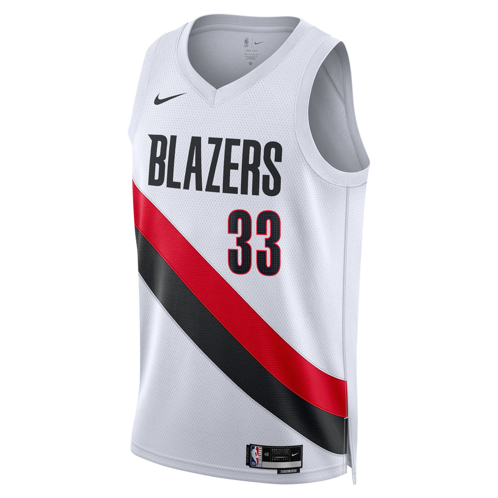 Toumani Camara Portland Trail Blazers Association Edition Replica Swingman Jersey - White - Unisex