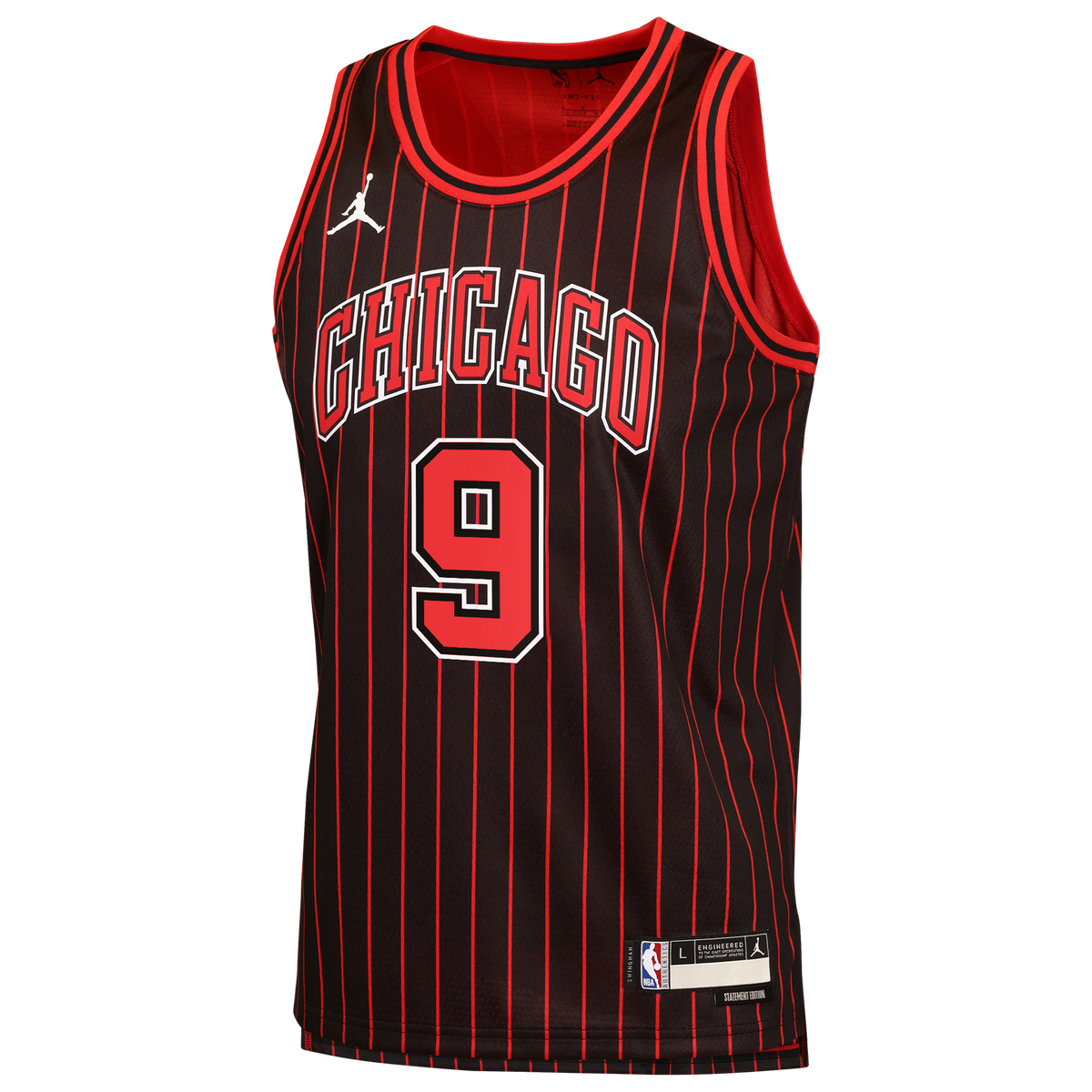 Nikola Vučević Chicago Bulls Statement Edition Jersey - Black - Youth