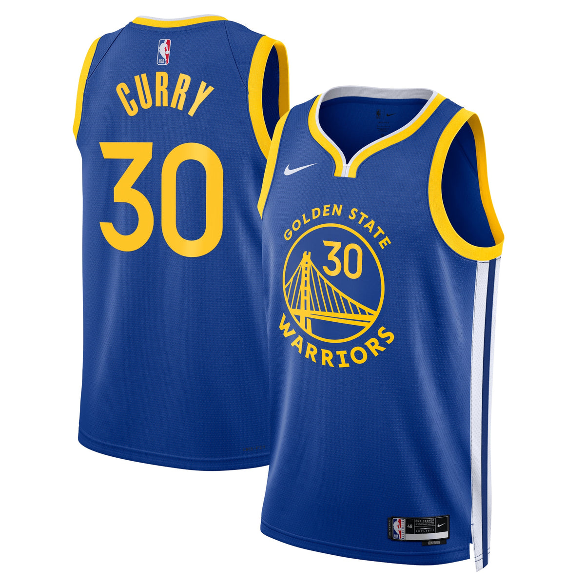 Stephen Curry Golden State Warriors Icon Edition Swingman Jersey - Royal - Unisex