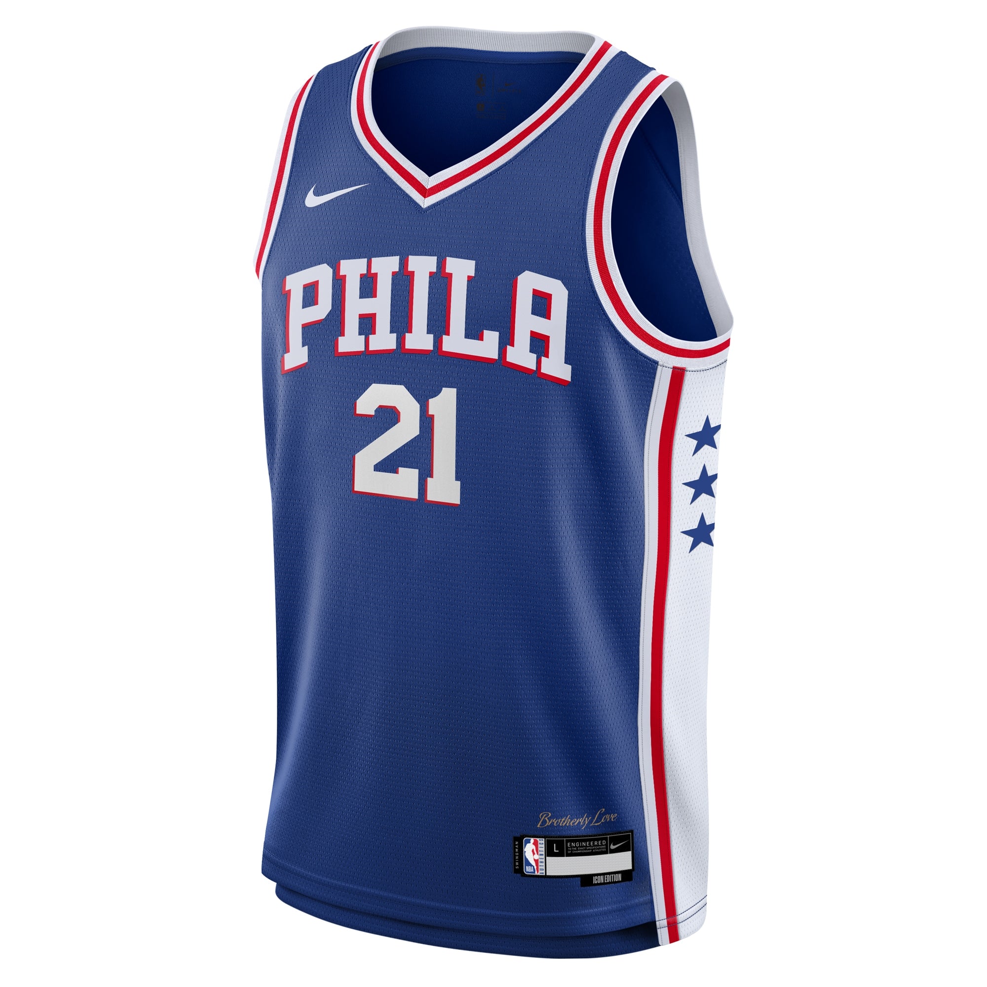 Joel Embiid Philadelphia 76ers Swingman Icon Jersey - Youth