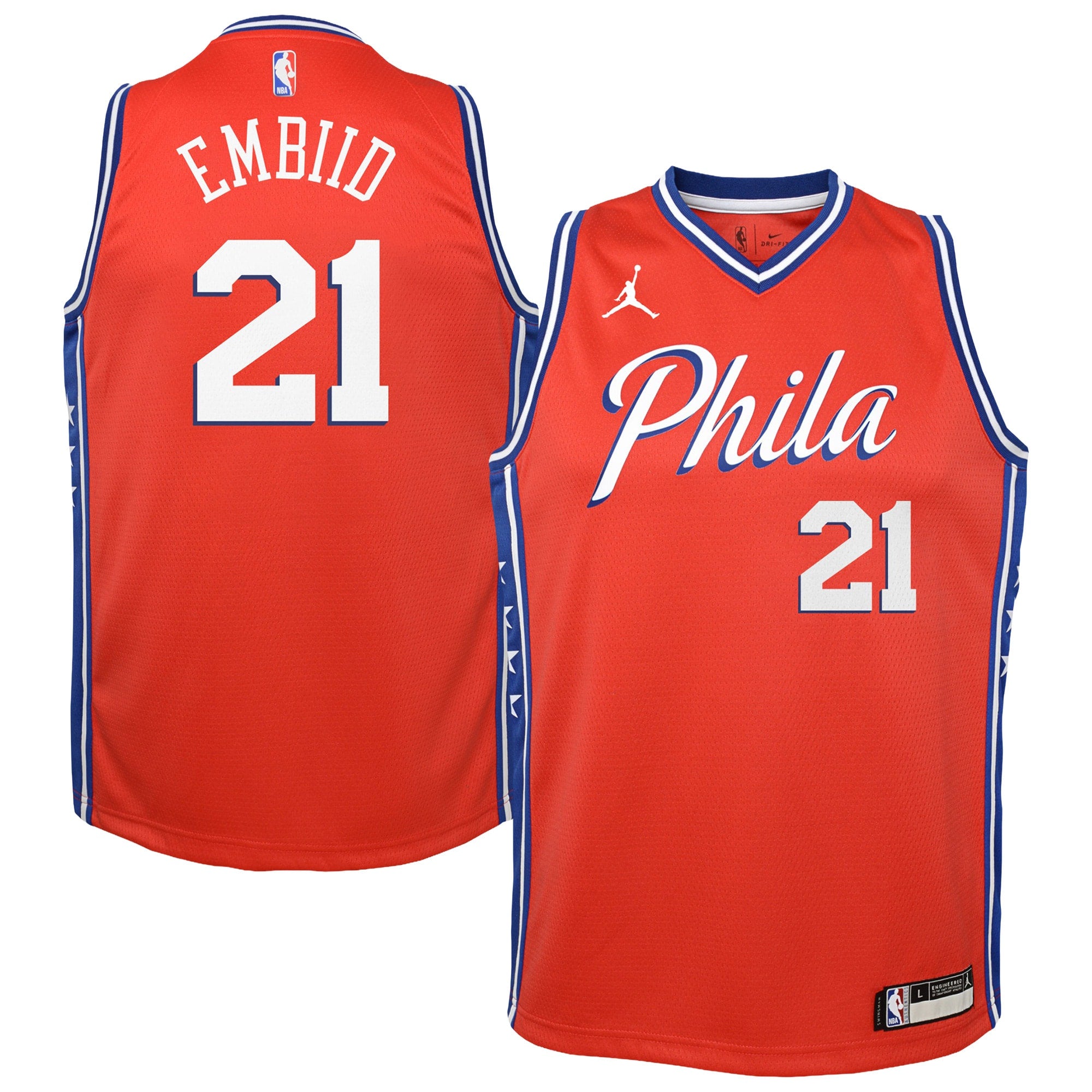 Joel Embiid Philadelphia 76ers Swingman Statement Jersey - Youth