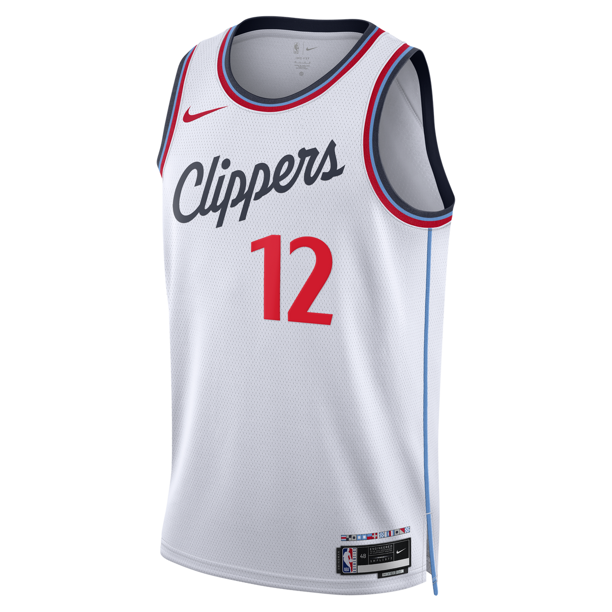 Nick Martinelli Los Angeles Clippers Association Edition Replica Swingman Jersey - White - Unisex