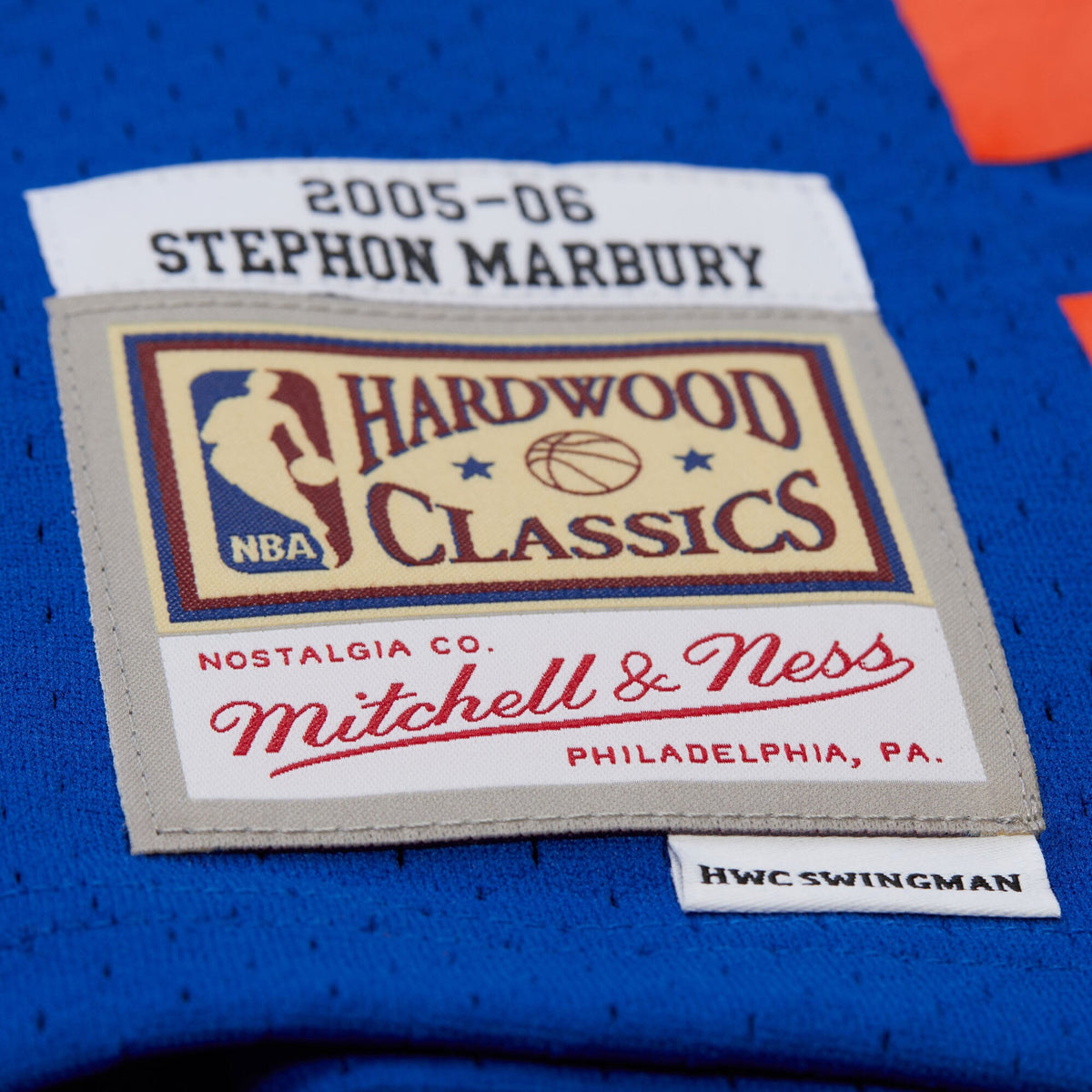 Stephon Marbury New York Knicks 2005/06 Hardwood Classics Swingman Jersey - Mens
