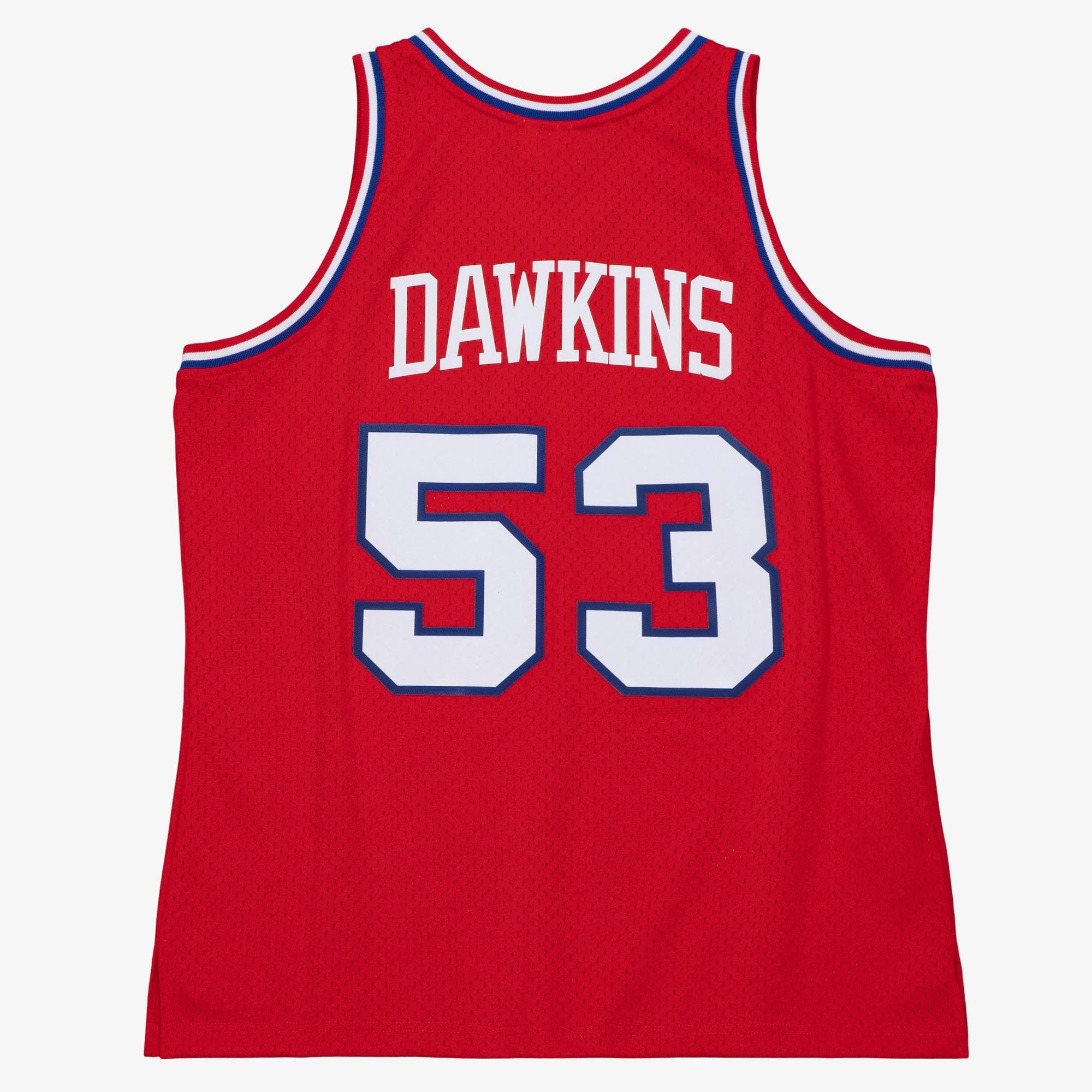 Darryl Dawkins Philadelphia 76ers 1979 Dark Authentic Jersey - University Red