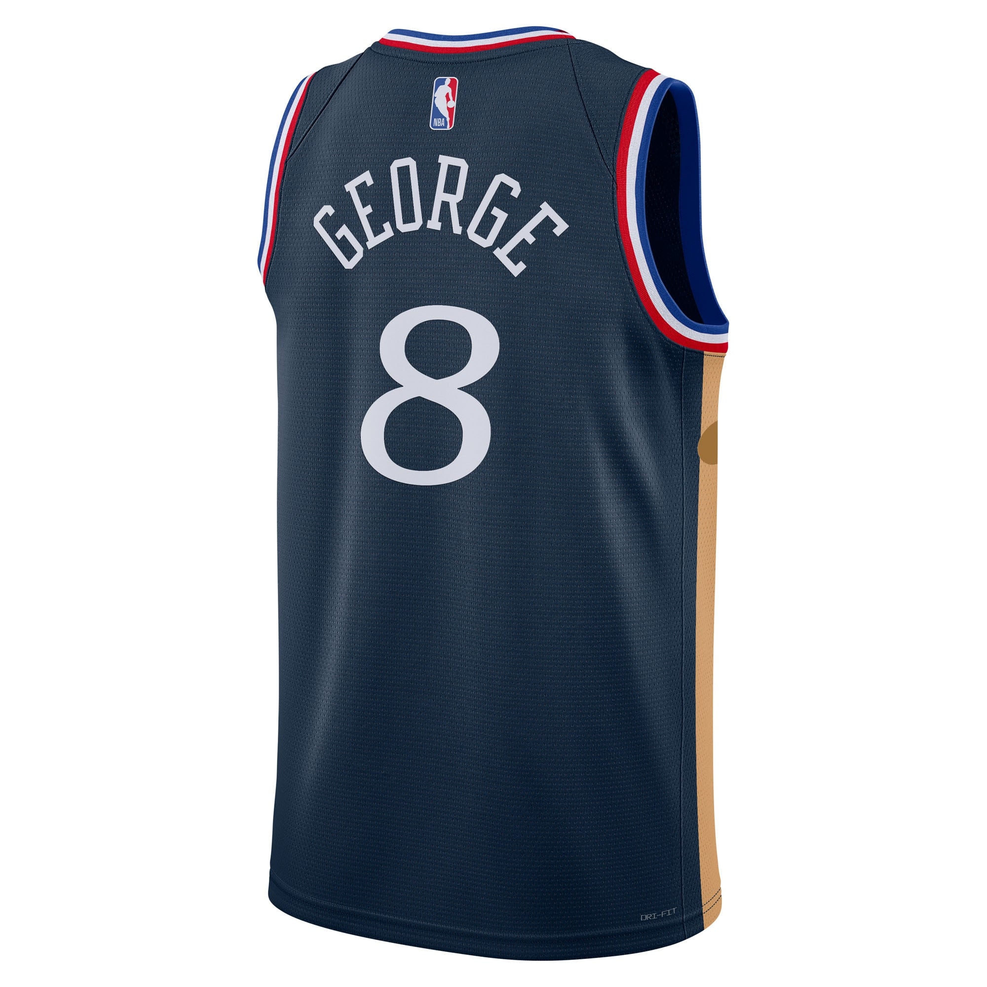 Paul George Philadelphia 76ers 2025/26 City Edition Swingman Jersey - Navy - Unisex